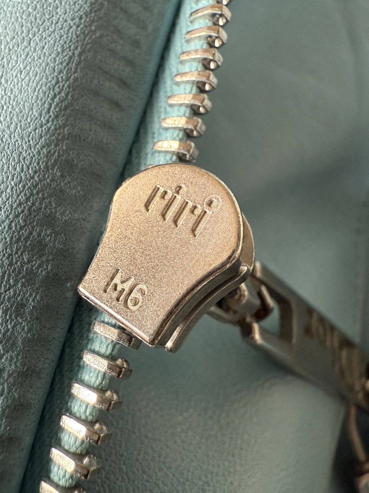 Dior Christian Dior John Galliano S/S2004 Turquoise Biker Jacket Size XS / US 0-2 / IT 36-38 - 10 Thumbnail