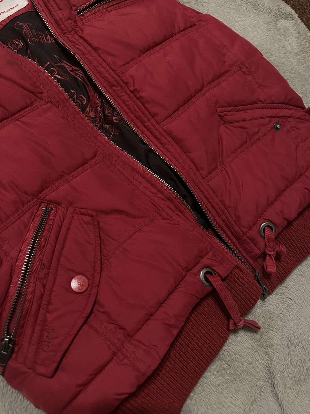 If Six Was Nine Vintage N2B puffer vest with faux fur 2WAY Size US M / EU 48-50 / 2 - 7 Thumbnail