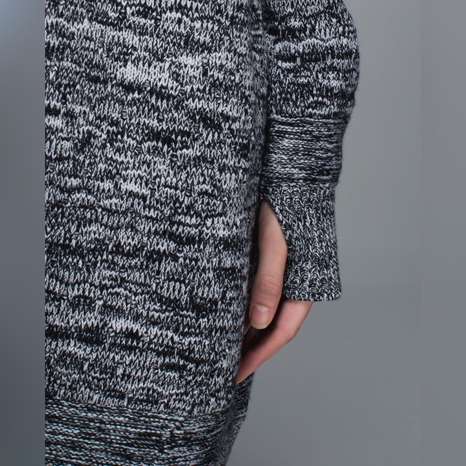 Lululemon Lululemon Cardi All Day Black / White Size S / US 4 / IT 40 - 7 Thumbnail