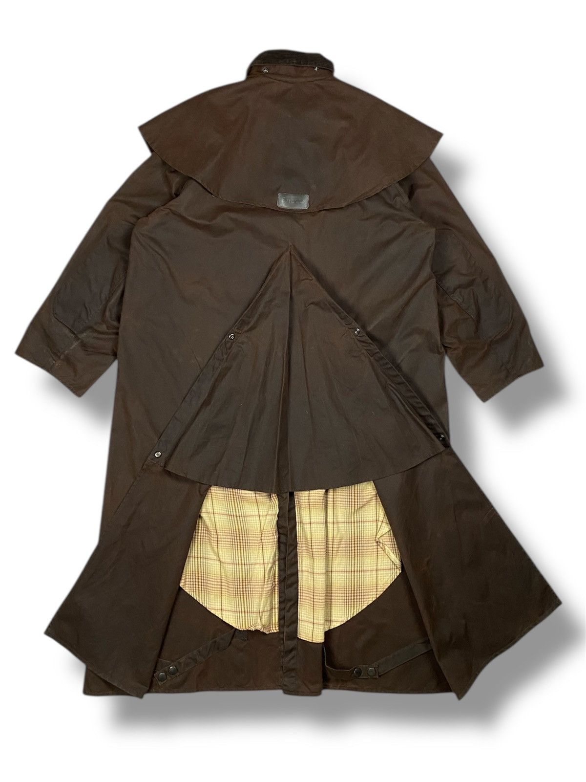 Barbour Barbour Stockman A1554 Long Waxed Riding Coat UK42 Size US L / EU 52-54 / 3 - 20 Thumbnail