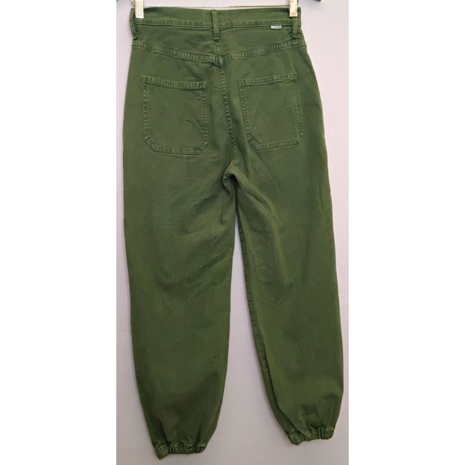 MOTHER Mother The Wrapper Patch Springy Ankle Jeans Size 26 Green Size 26" / US 2 / IT 38 - 3 Thumbnail
