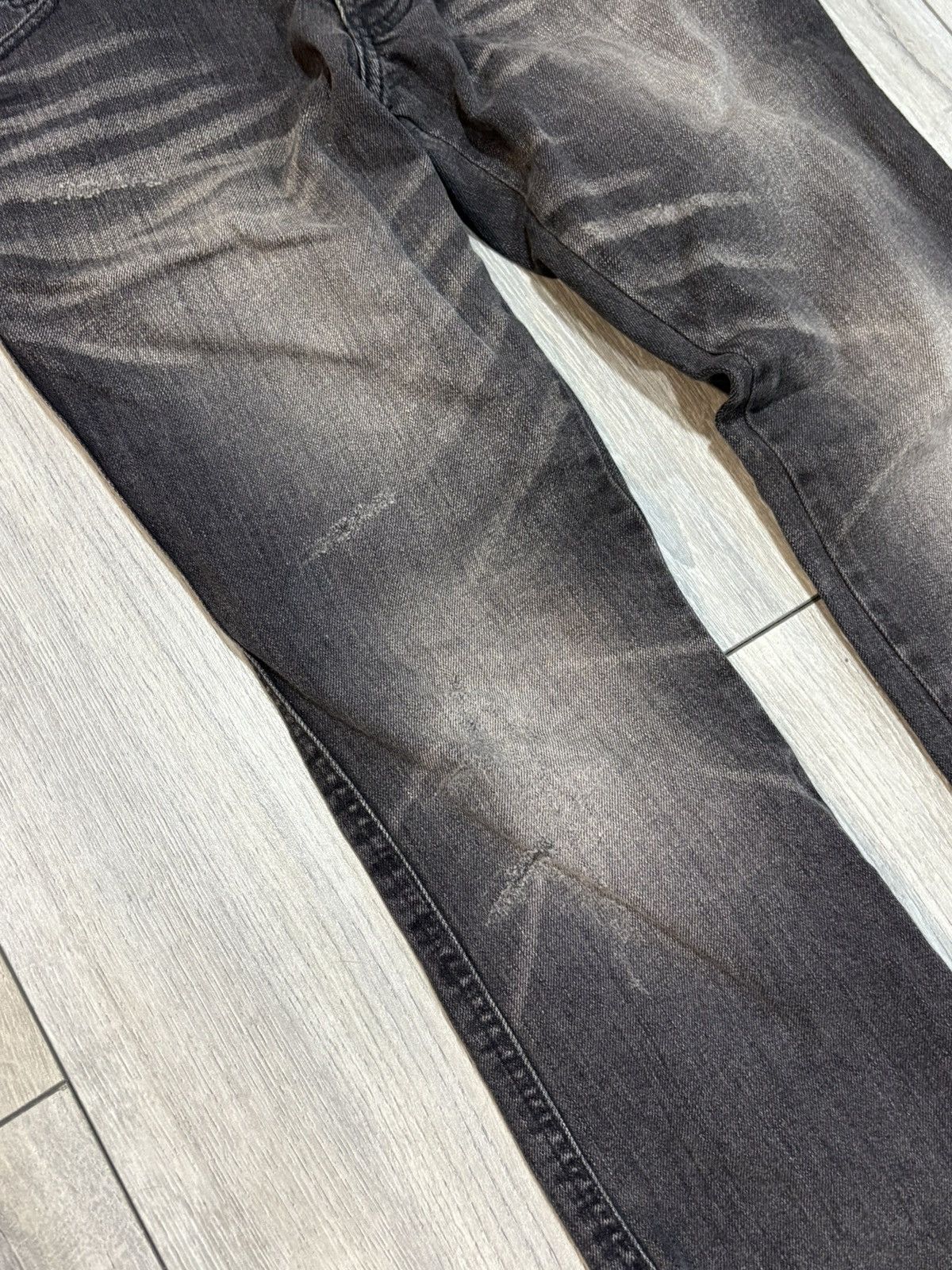 5351 POUR LES HOMMES Python patch flare denim | Grailed