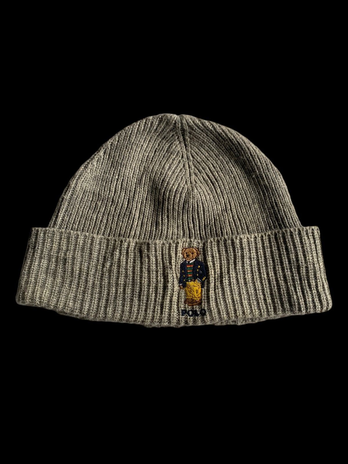 RRL Ralph Lauren Polo Ralph Lauren Bear Hairy Rare Distressed Beanie Hats Size ONE SIZE - 5 Thumbnail