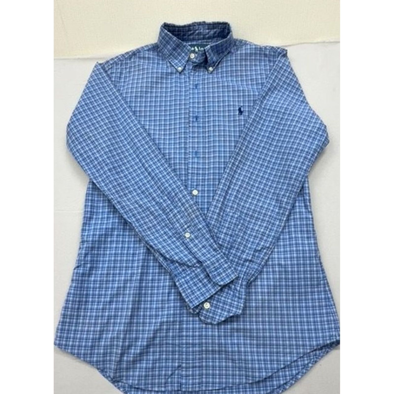 Ralph Lauren Ralph Lauren Mens Blue Plaid Flannel Button Down Shirt Size S Size US S / EU 44-46 / 1 - 2 Thumbnail