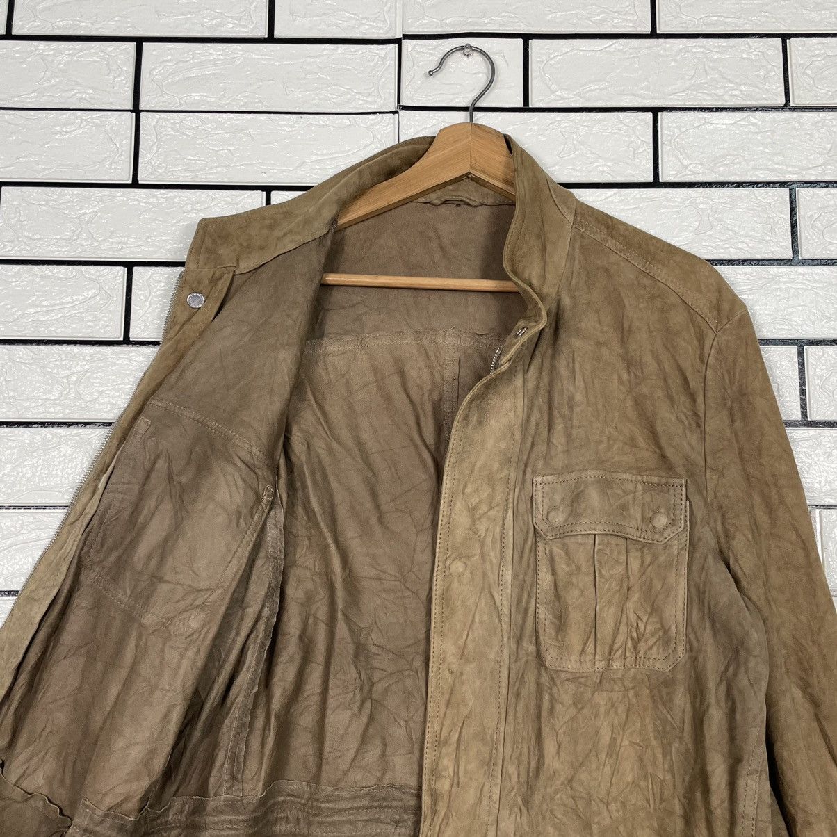 Corneliani Corneliani Multipocket Suede Leather Jacket Made In Italy Size US M / EU 48-50 / 2 - 10 Thumbnail