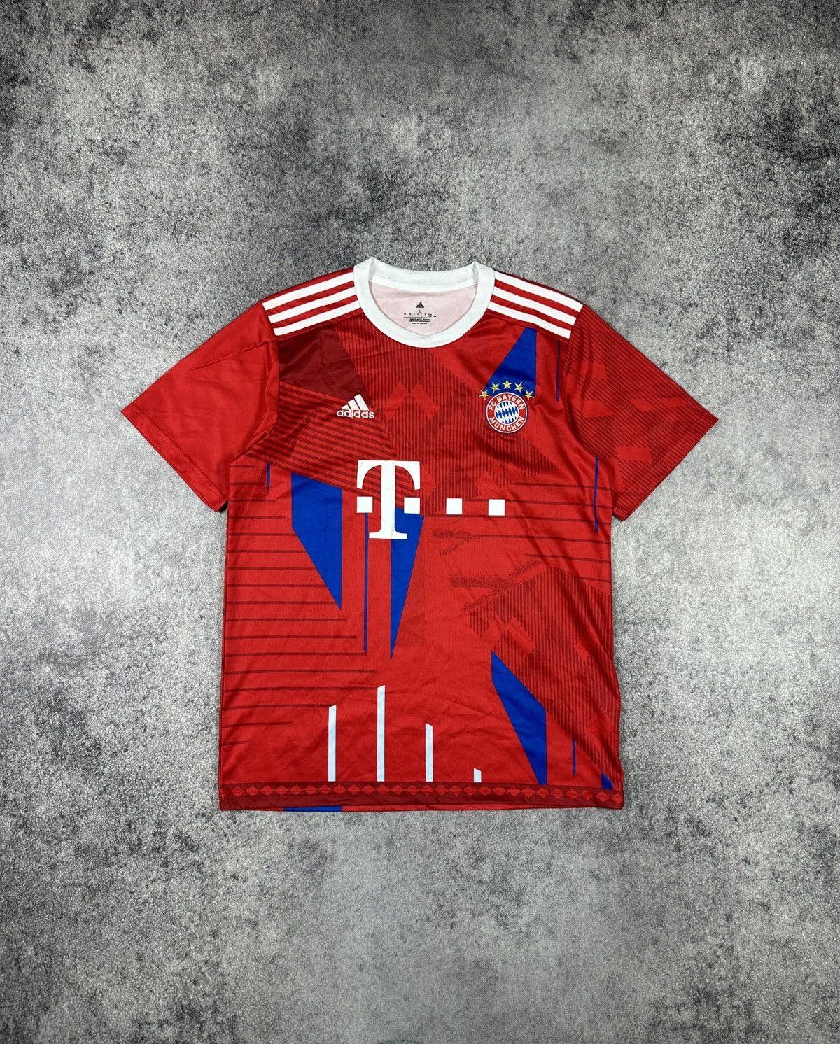 Adidas Adidas Bayern Munich Soccer Jersey Blokecore Style Rare L Size US L / EU 52-54 / 3 - 1 Thumbnail