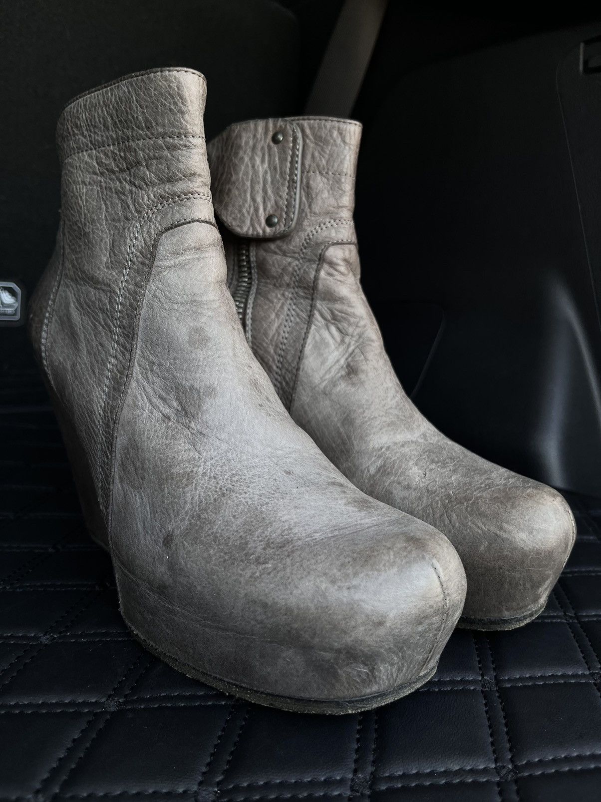 Rick Owens Rick Owens Wedge Ankle Boots Size US 8 / IT 38 - 5 Thumbnail