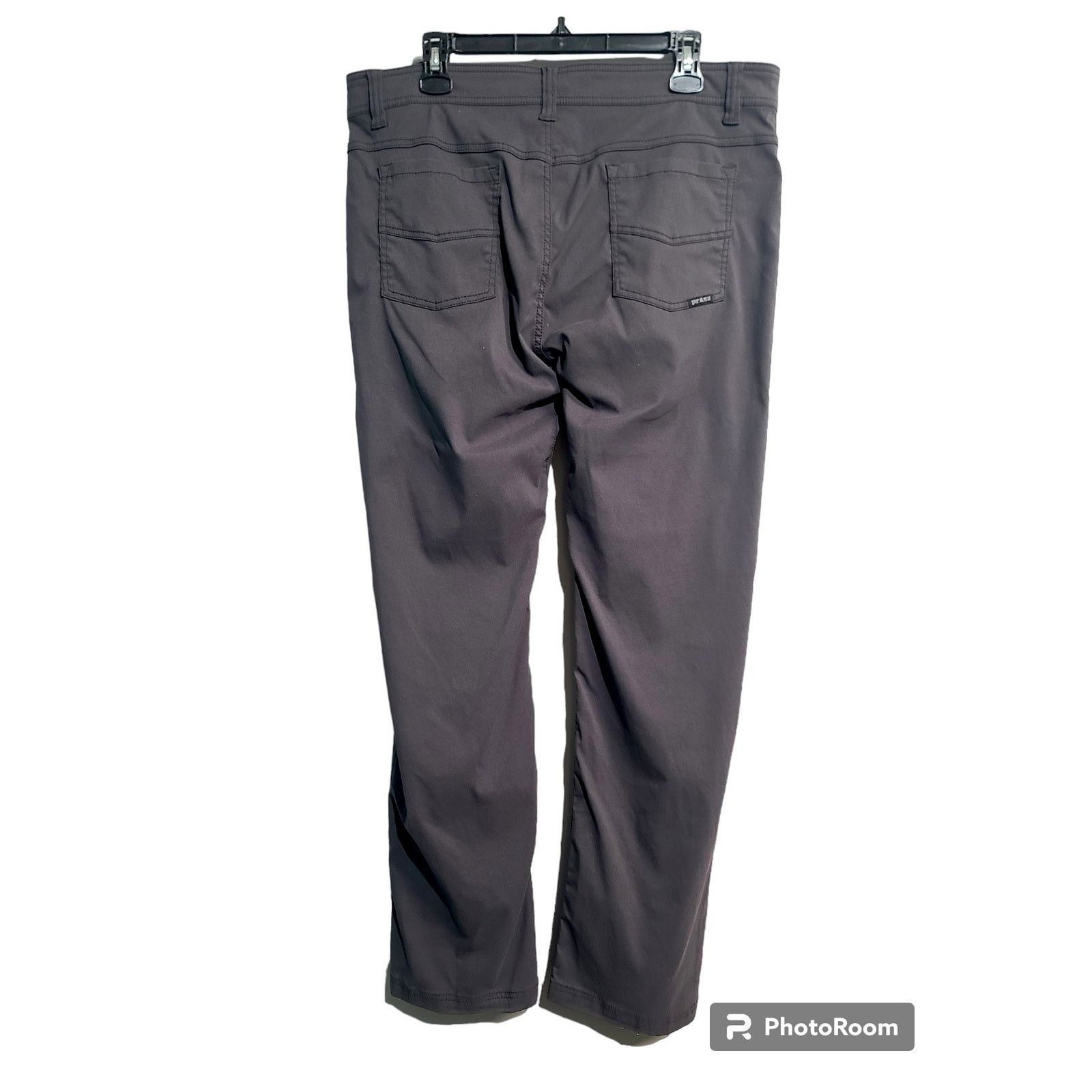 Prana PRANA Brion Slim Fit Pants In Charcoal Size US 36 / EU 52 - 3 Thumbnail