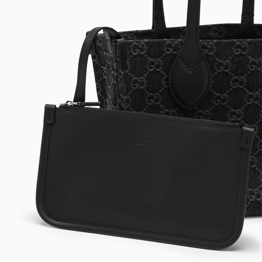 Gucci o1d2blof0824 Size: OS / Medium Ophidia Shopping Bag in Black Size ONE SIZE - 5 Thumbnail