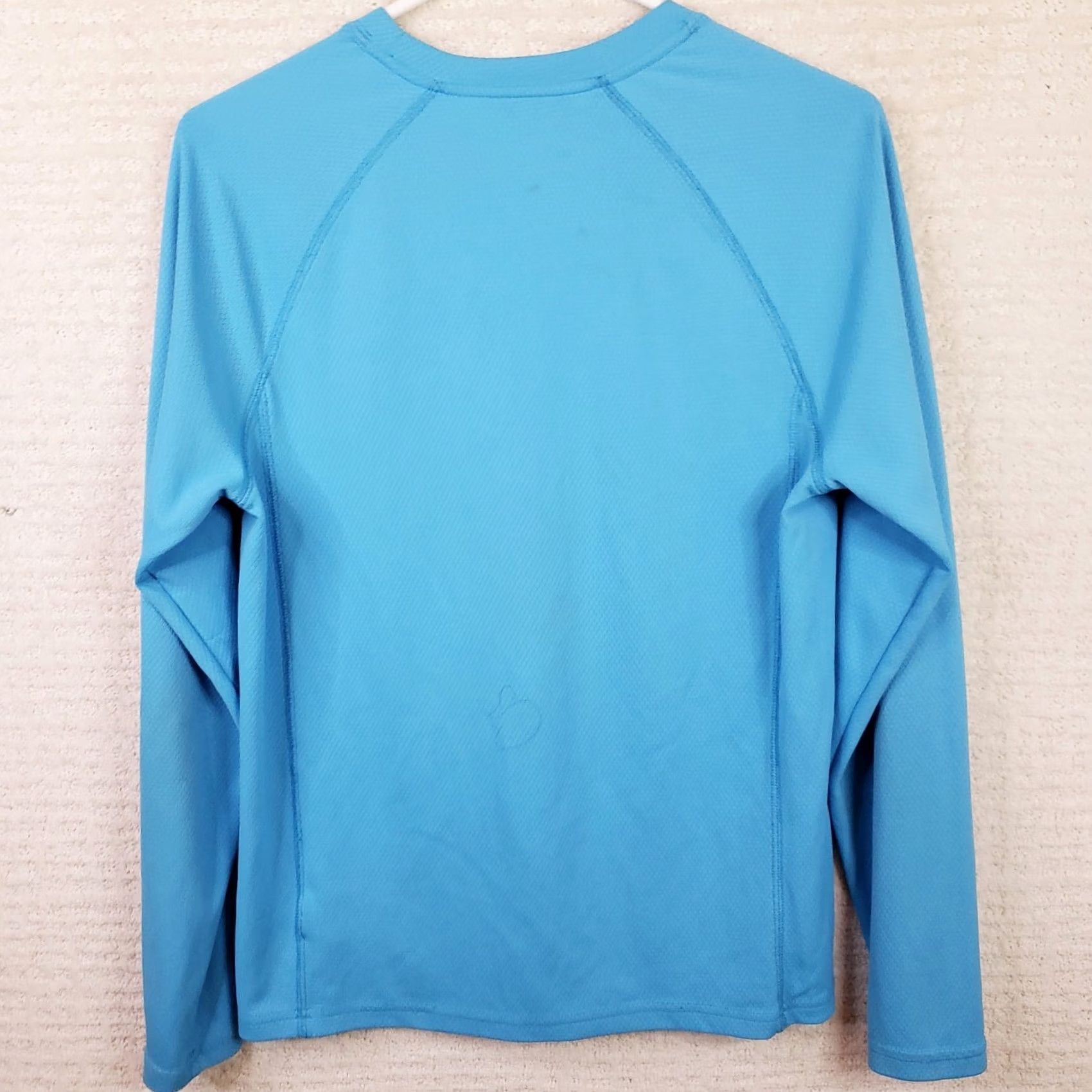 Vintage World Wide Sportsman Shirt Men S Sea Blue Long Sleeve Fishing Sun Shirt Stretch Size US S / EU 44-46 / 1 - 6 Thumbnail