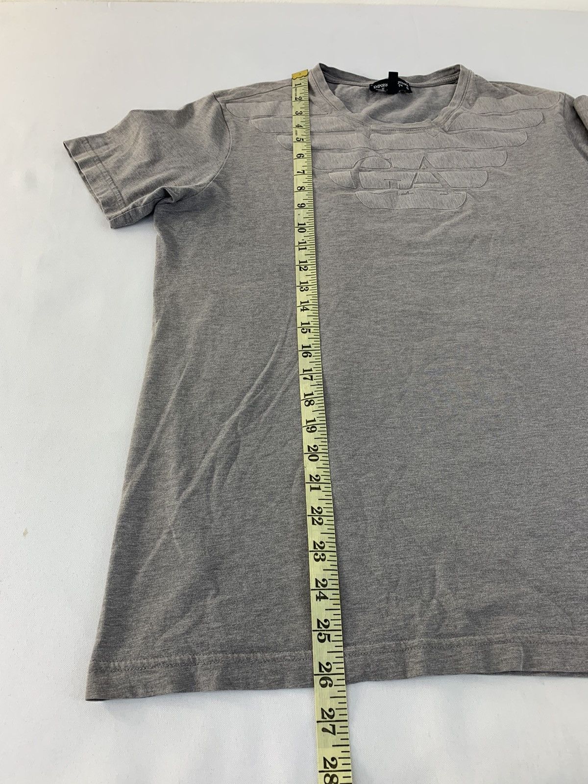Emporio Armani Emporio Armani Jeans GA Crewneck Big Logo Printed Tee Size US M / EU 48-50 / 2 - 11 Thumbnail