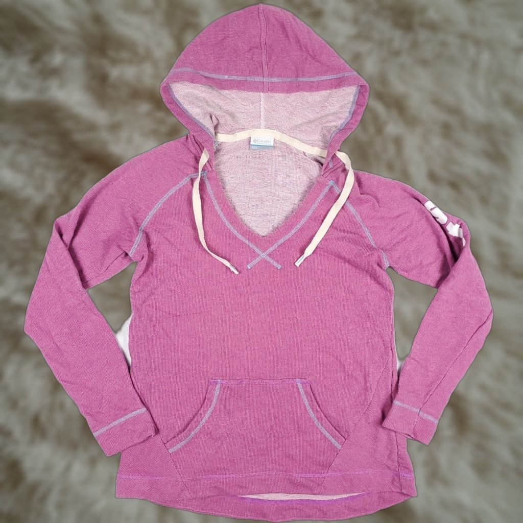 Pinko Columbia Pink Tie Front Pullover Hoodie Women's Small Size S / US 4 / IT 40 - 1 Thumbnail