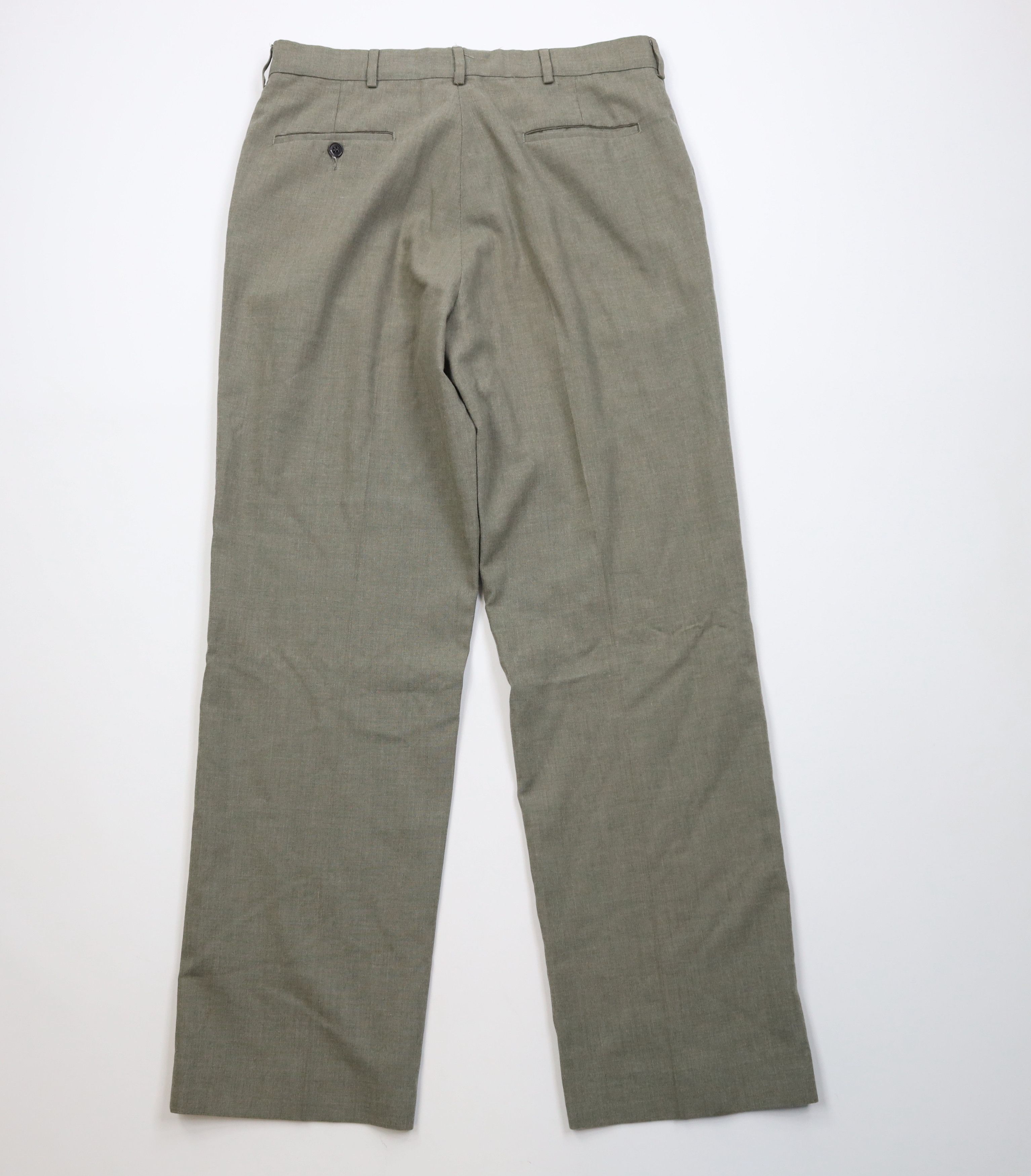 Vintage Vintage 70s Streetwear Knit Flared Wide Leg Chino Pants Size US 34 / EU 50 - 9 Thumbnail