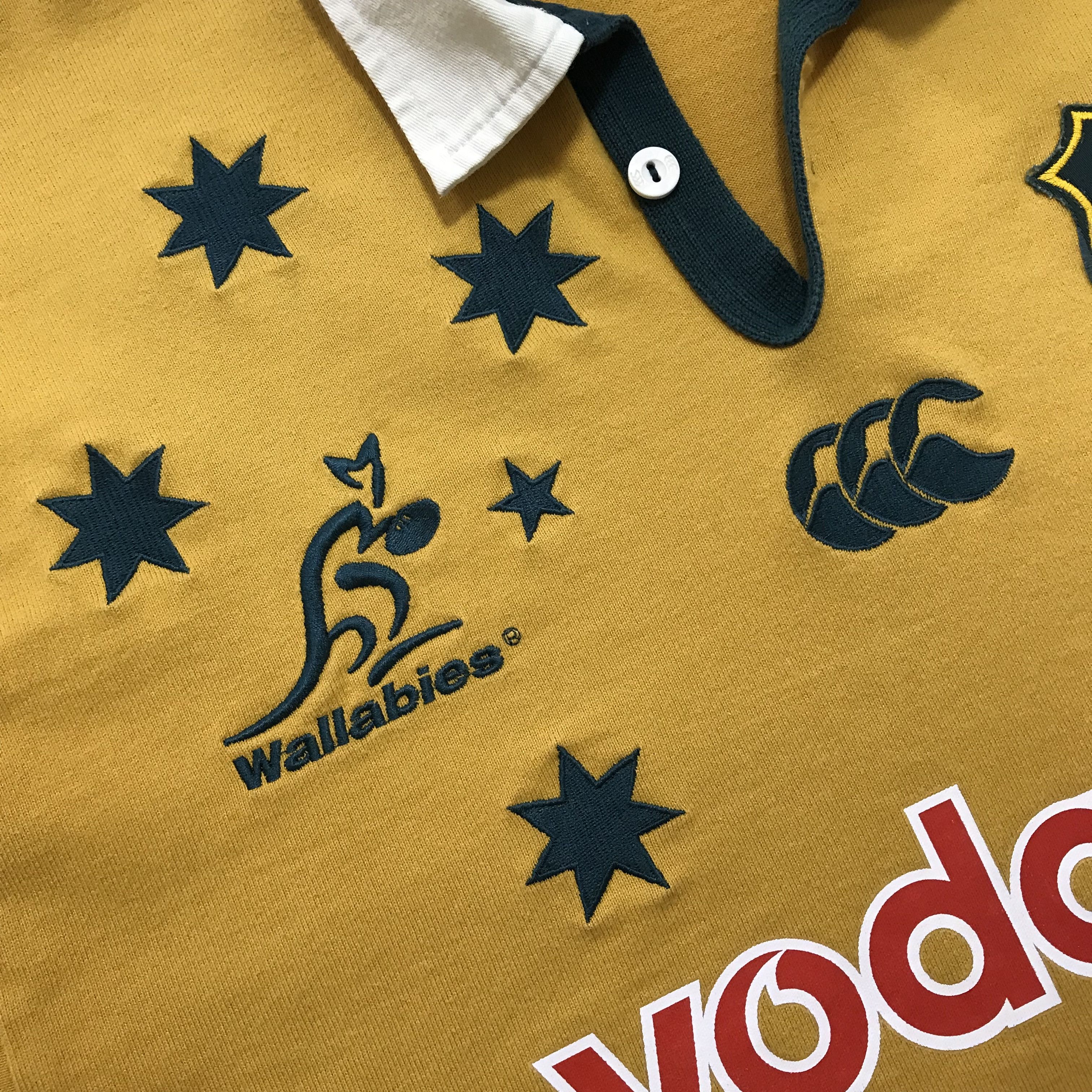 Canterbury of New Zealand Wallabies Australia Rugby 2000 Vintage Jersey Long Sleeve Size US M / EU 48-50 / 2 - 8 Thumbnail