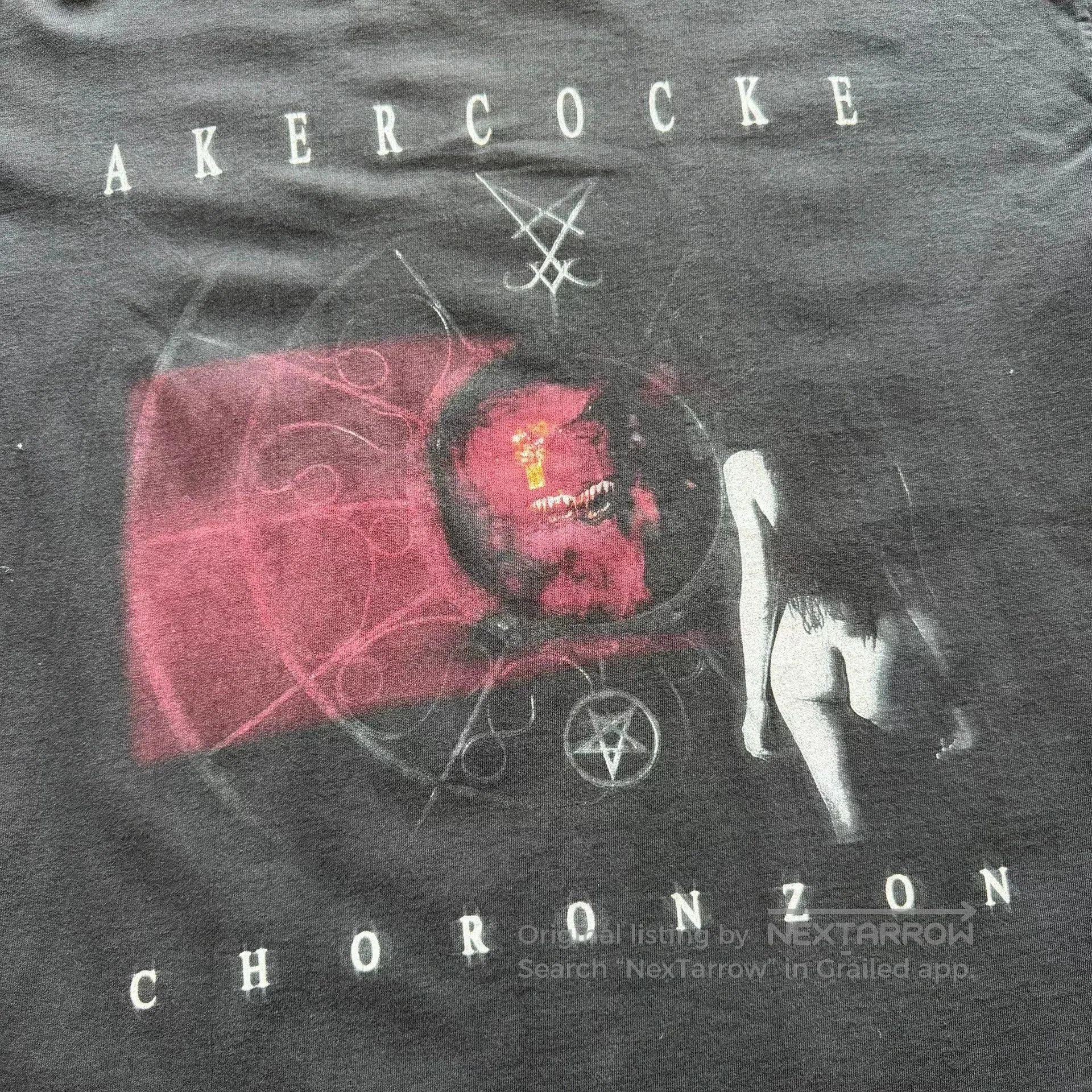 Vintage Vintage Akercocke 2003 Band Longsleeve. Size US M / EU 48-50 / 2 - 6 Thumbnail