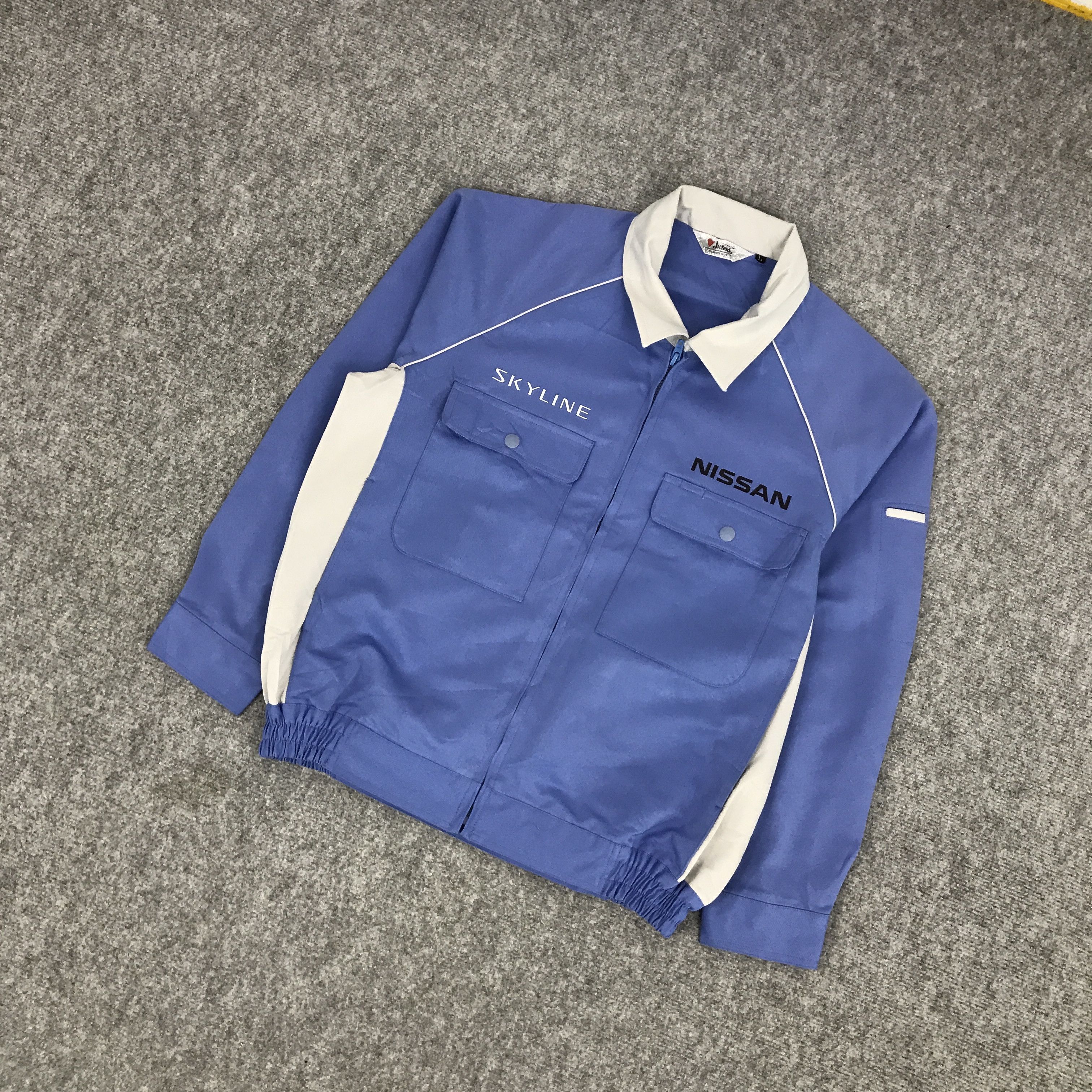 Japanese Brand × Sports Specialties NISSAN SKYLINE WORK UNIFORM CUSTOM JACKET Size US L / EU 52-54 / 3 - 5 Thumbnail