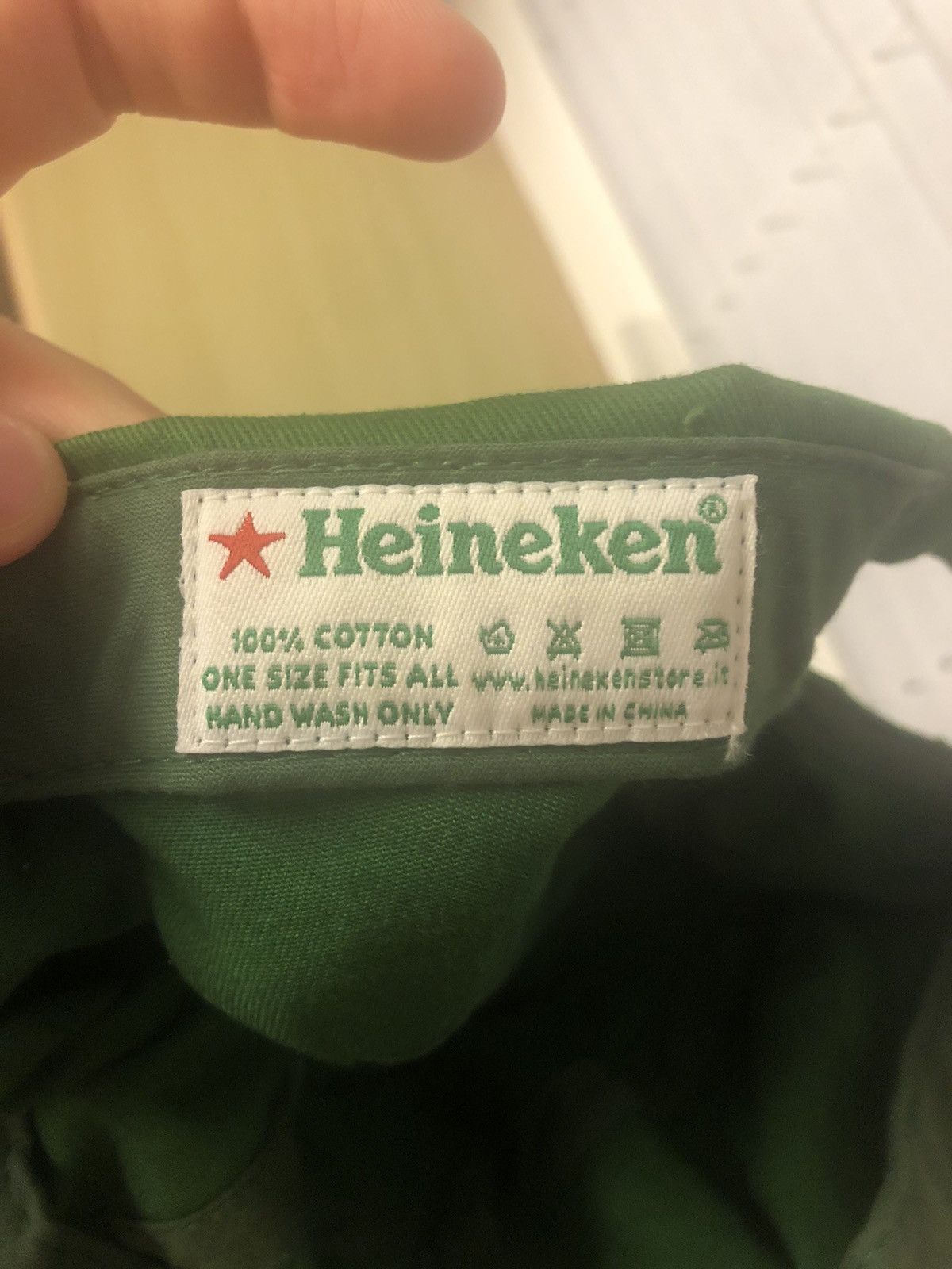 Heineken × Vintage HEINEKEN BEER VINTAGE RARE HAT CAP Size ONE SIZE - 4 Thumbnail