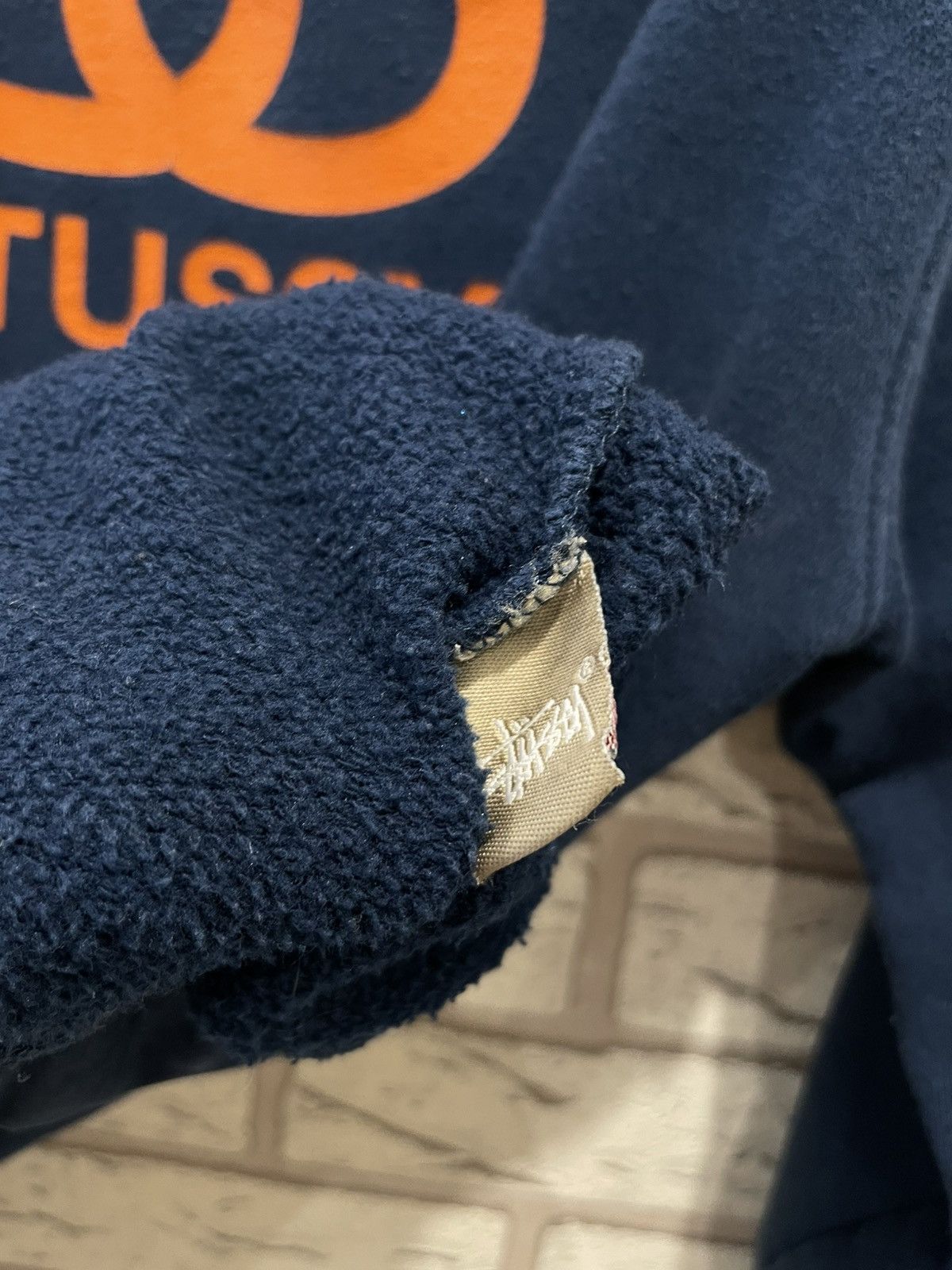 Stussy × Vintage Vintage Stussy Made in USA Sweatshirt Pullover Big Logo Size US M / EU 48-50 / 2 - 9 Thumbnail