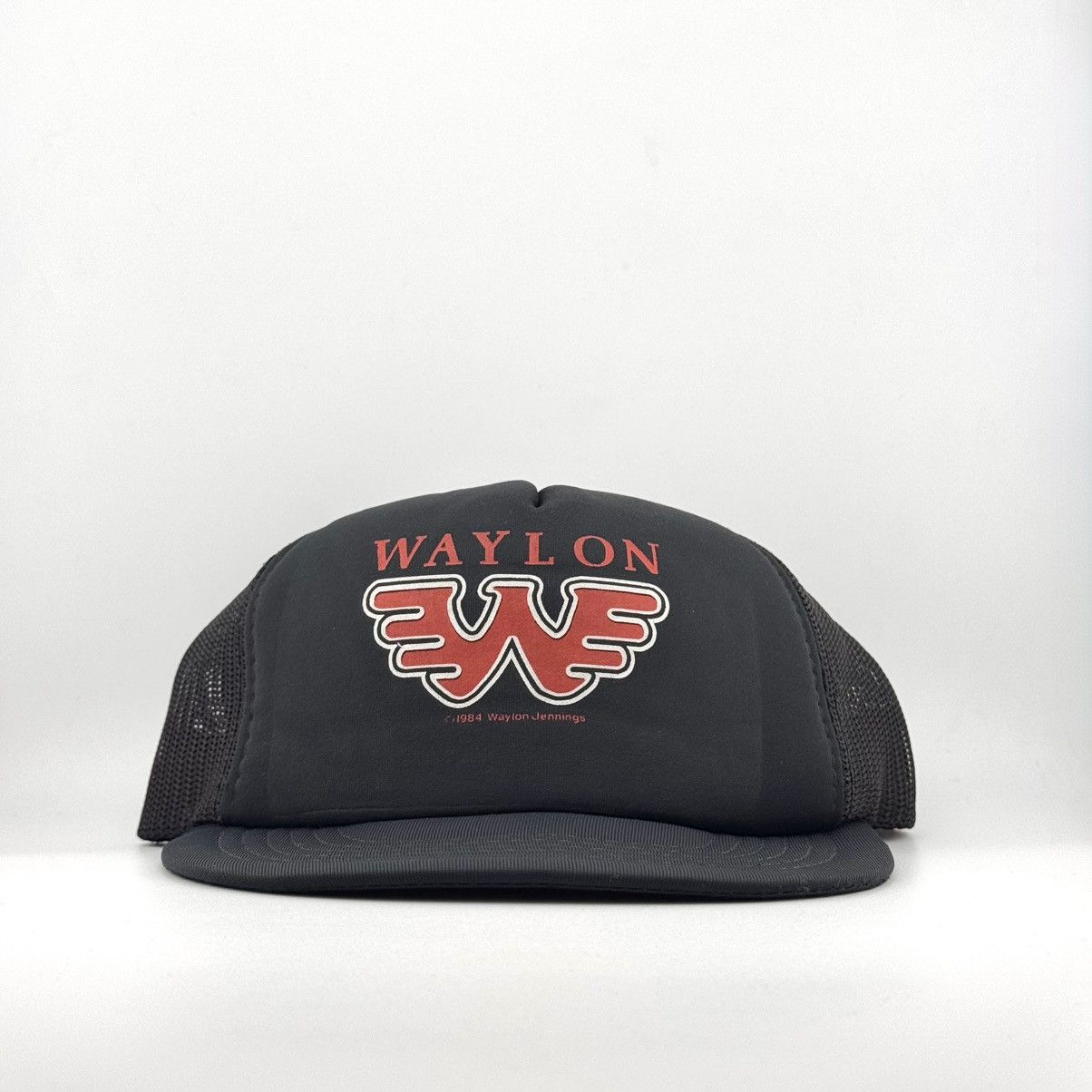 Yupong Vintage 1984 Waylon Jennings x Yupoong Trucker Hat Size ONE SIZE - 1 Thumbnail