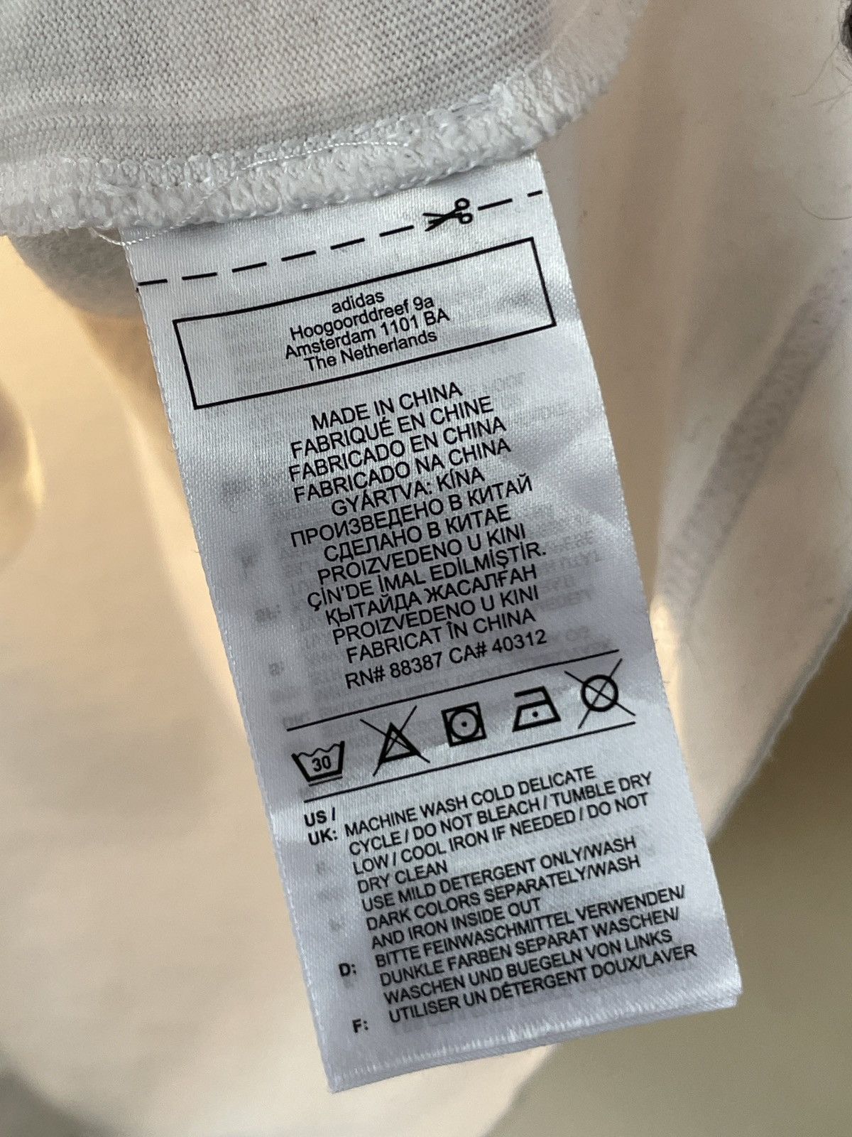 Adidas × Human Made Adidas X Human Made White T shirt Size US S / EU 44-46 / 1 - 7 Thumbnail