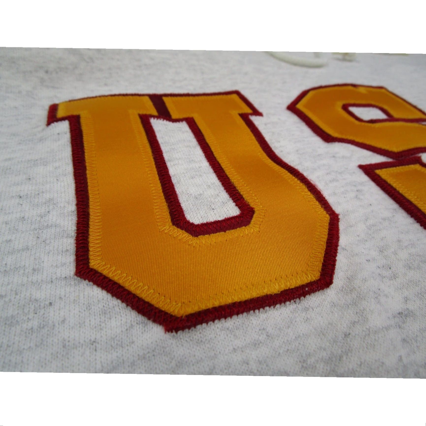 Soffe VINTAGE Soffe USC Trojans Hoodie Gray XL Heavyweight Pullover Sweatshirt Size US XL / EU 56 / 4 - 4 Thumbnail