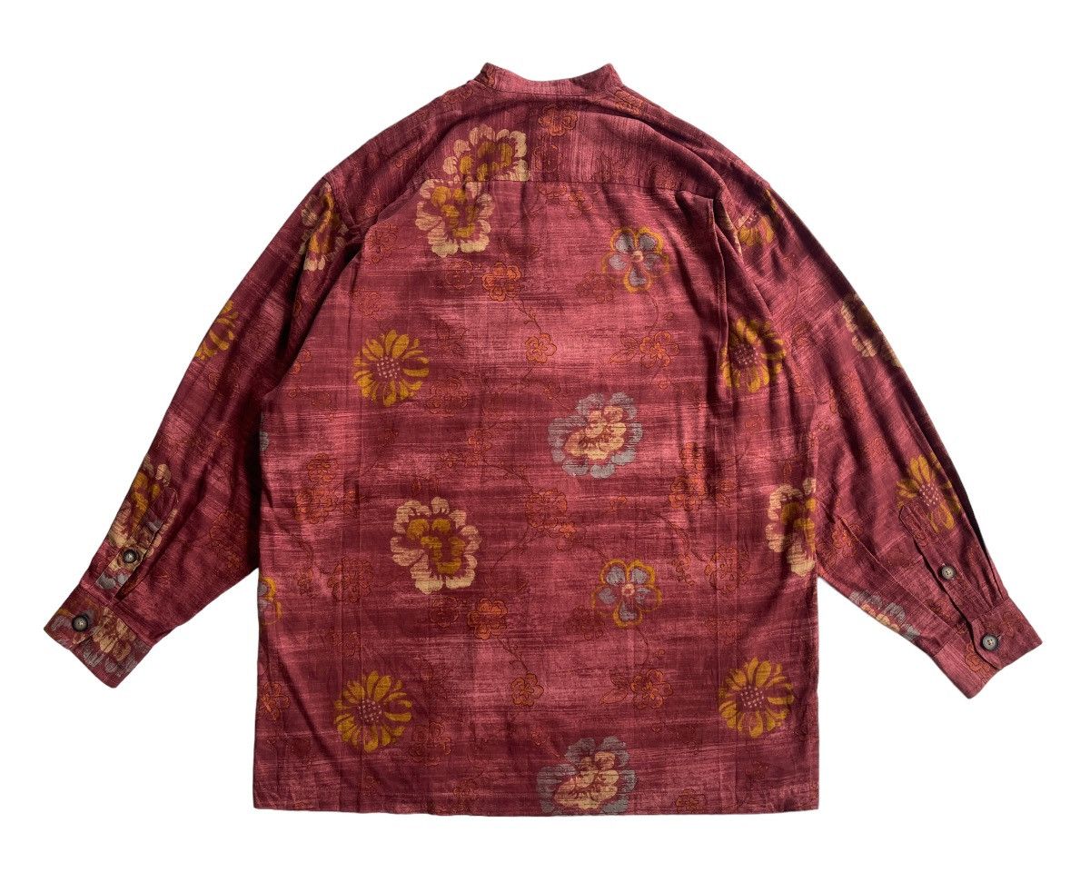Kenzo Vintage Kenzo Luxury Fullprint Shirt Size US XL / EU 56 / 4 - 4 Thumbnail