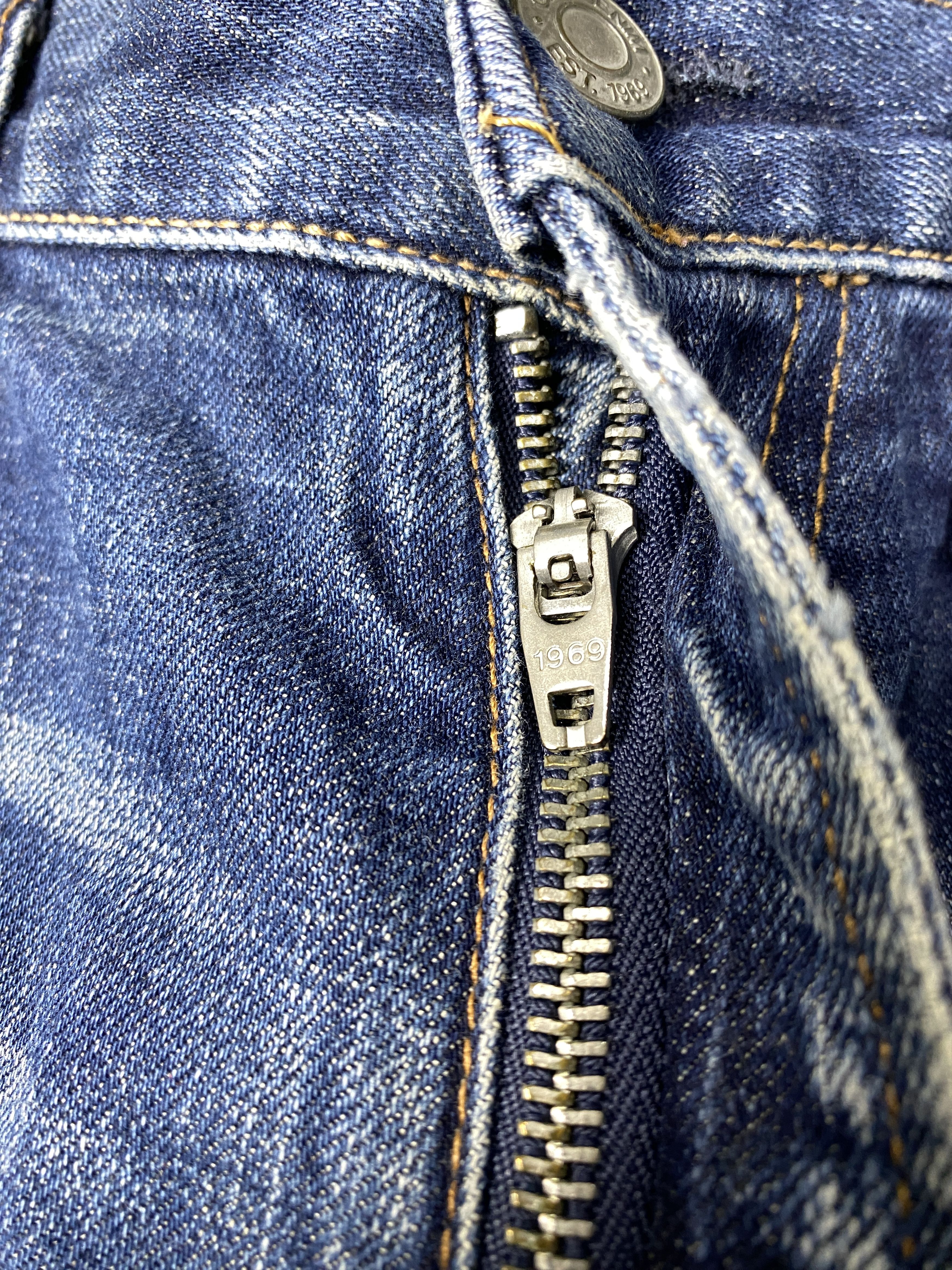 Gap Vintage Gap Distressed Faded Blue Jeans CP0041 Size US 35 - 5 Thumbnail