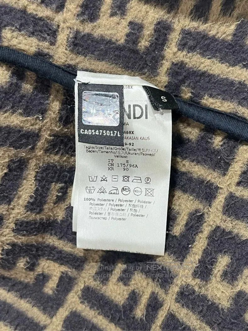 Fendi Fendi Monogram Zip Hooded Jacket. Size US S / EU 44-46 / 1 - 5 Thumbnail