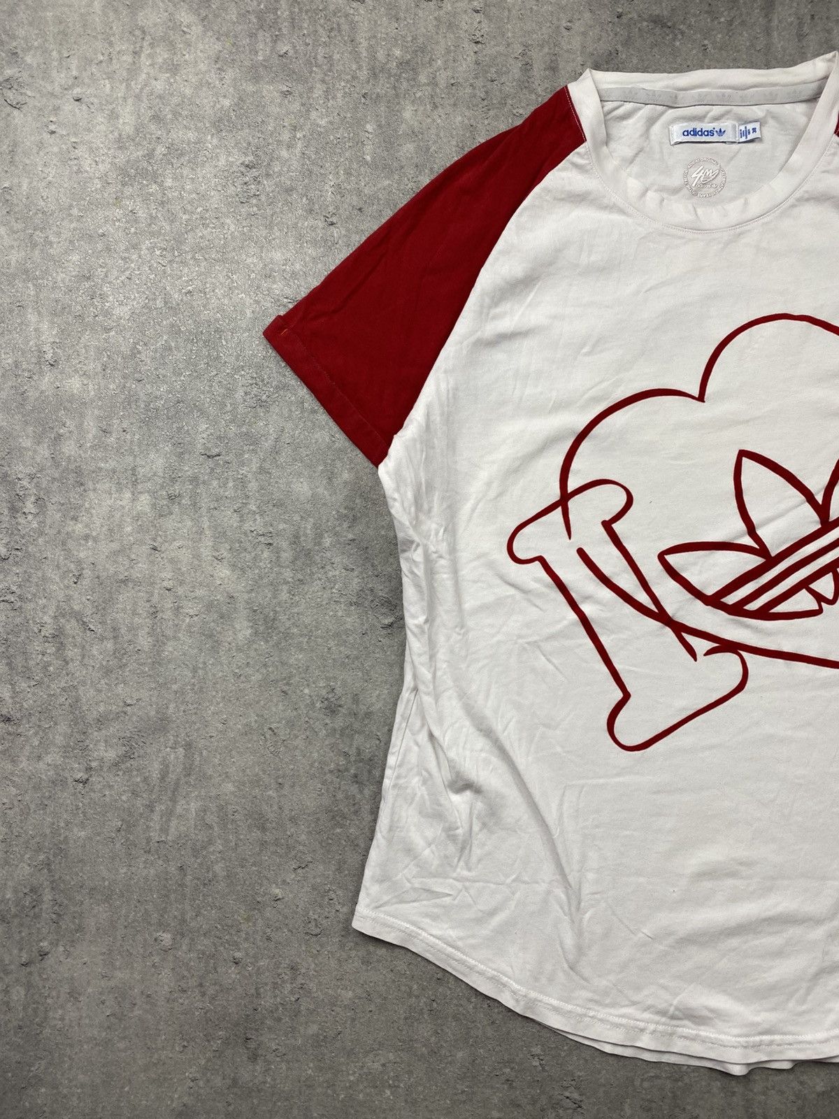 Adidas × Vintage T-shirt I love Adidas big swoosh vintage rare 90’s limit y2k Size M / US 6-8 / IT 42-44 - 2 Thumbnail