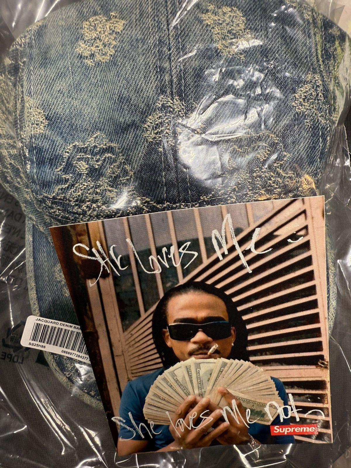小物 Supreme Bandana Jacquard Denim Camp Cap i-img960x1200-