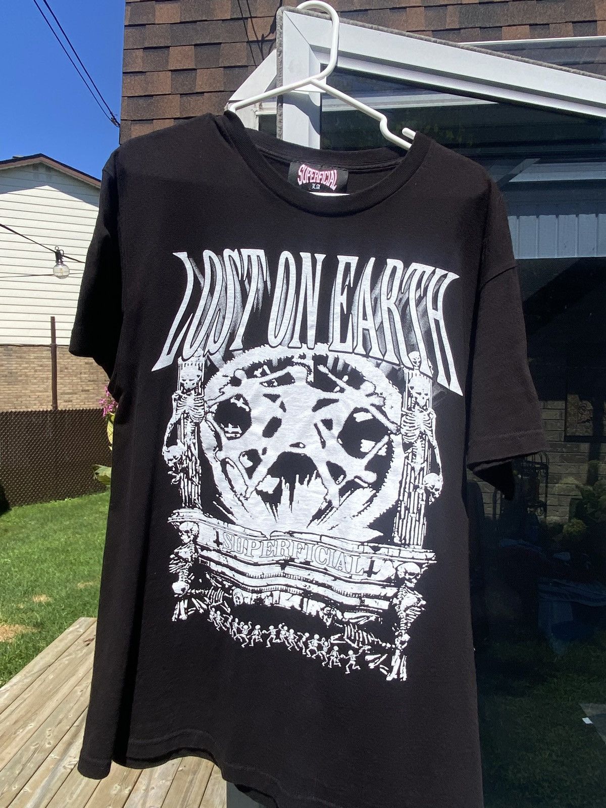Designer Superficial Lost On Earth T Shirt Size US L / EU 52-54 / 3 - 1 Thumbnail