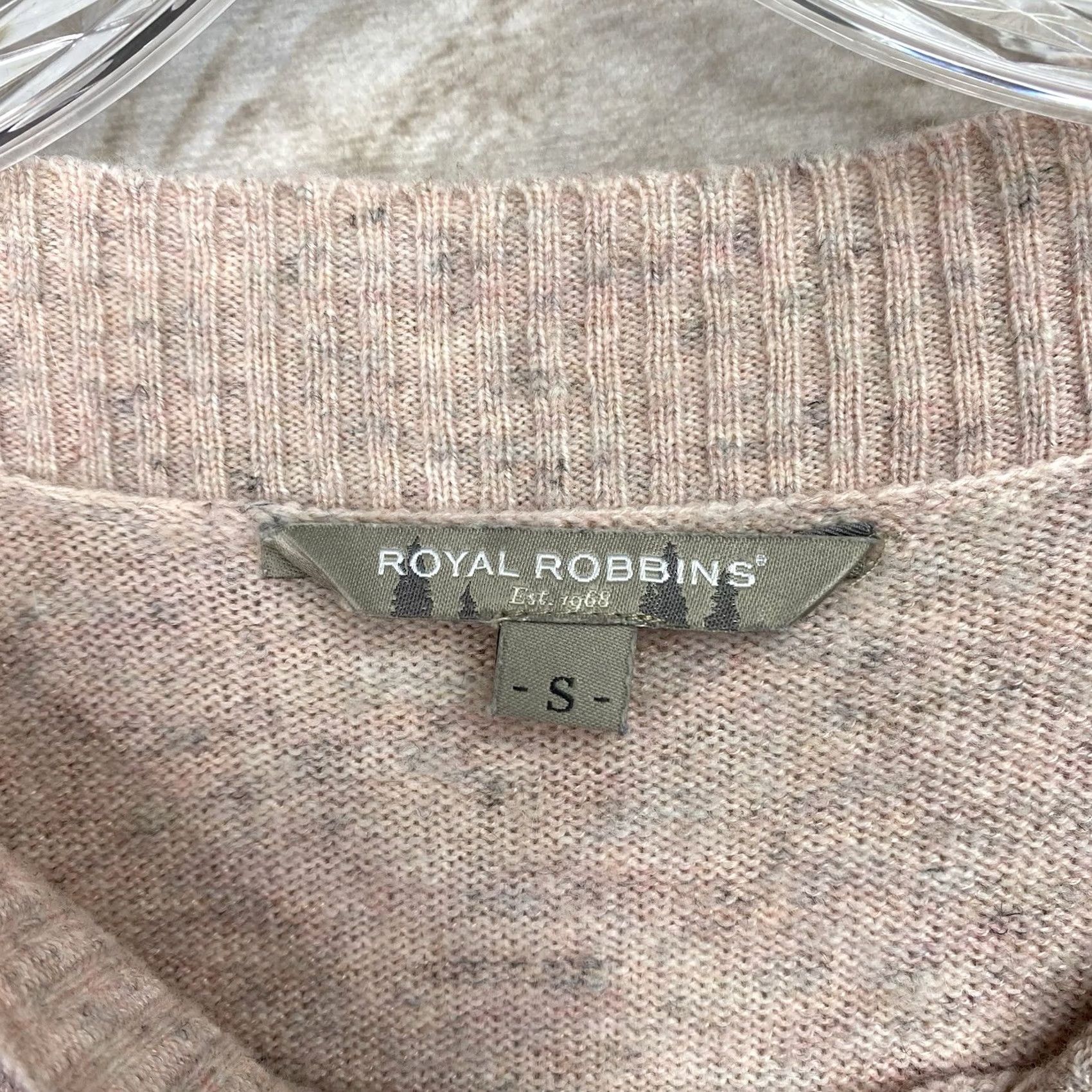 Royal Robbins Royal Robbins Sweater Womens S Pink Merino Wool Linen Blend Ribbed Soft Stretch Pullover Knit Casual Fall Winter 2023 Womens Size S / US 4 / IT 40 - 7 Thumbnail