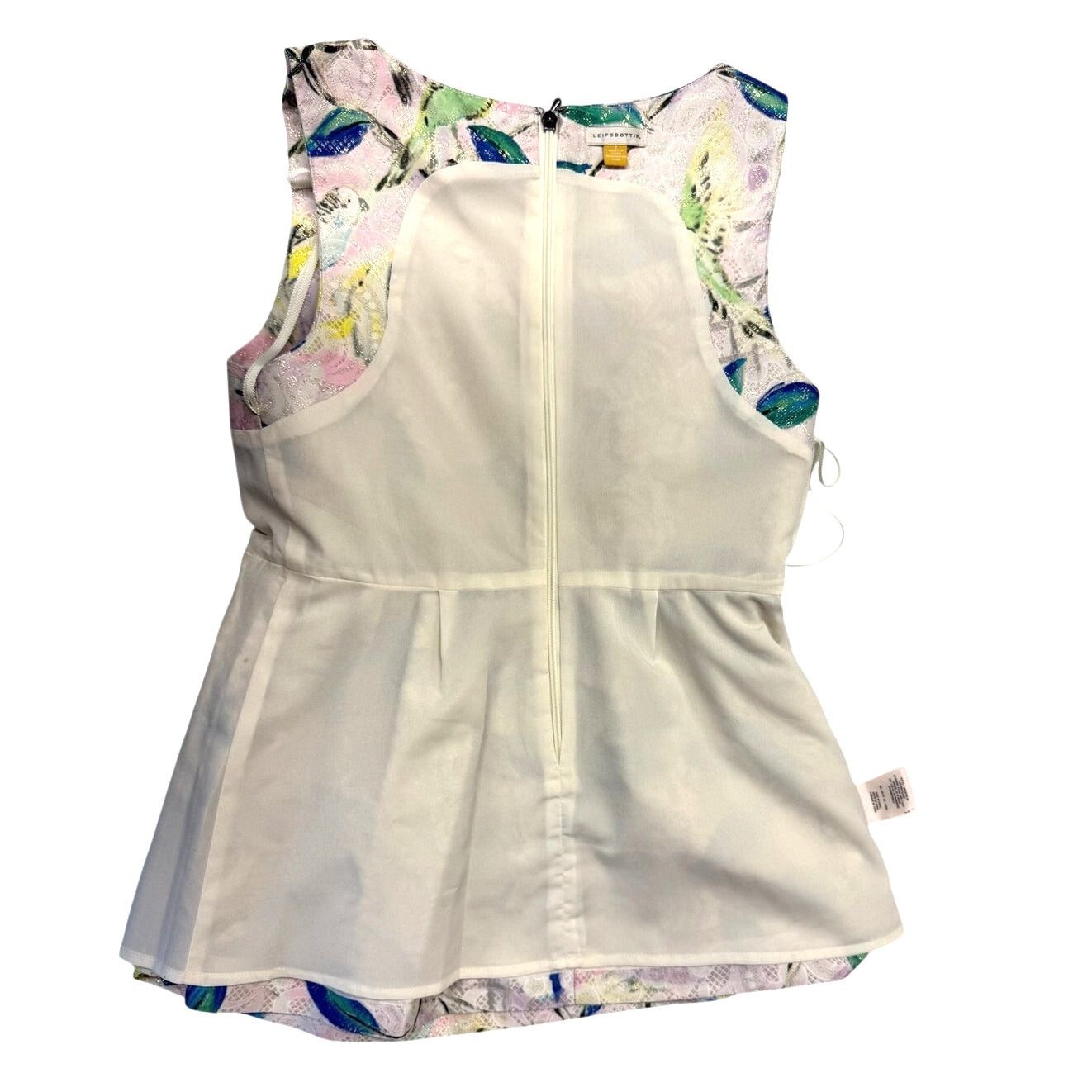 Anthropologie Leifsdottir Anthropologie Metallic Brocade Babydoll Top Sz 2 Size XS / US 0-2 / IT 36-38 - 10 Thumbnail