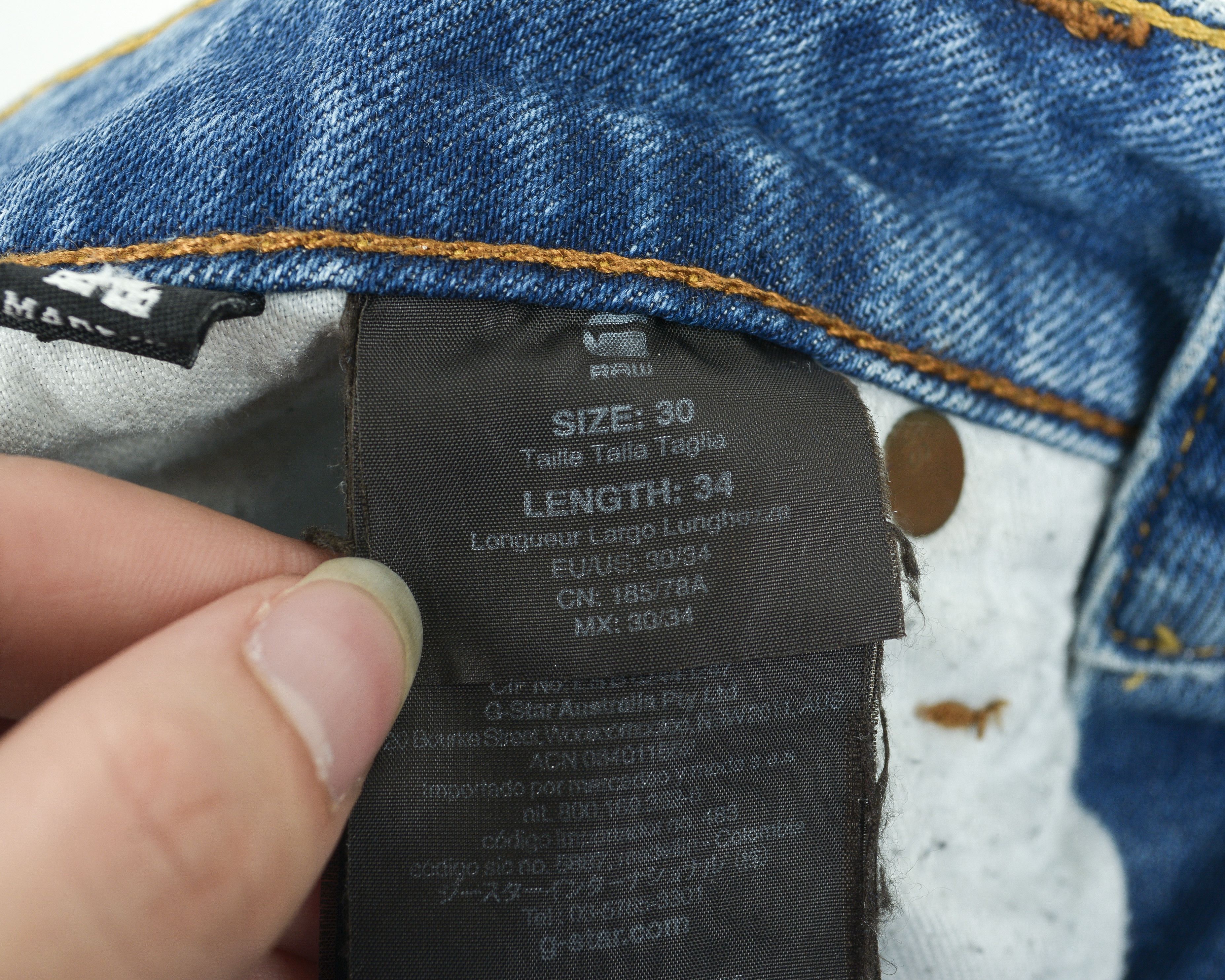 G-Star G STAR RAW Low Tapered W30 L34 Slim Jeans Trousers Straight Size US 30 / EU 46 - 8 Thumbnail