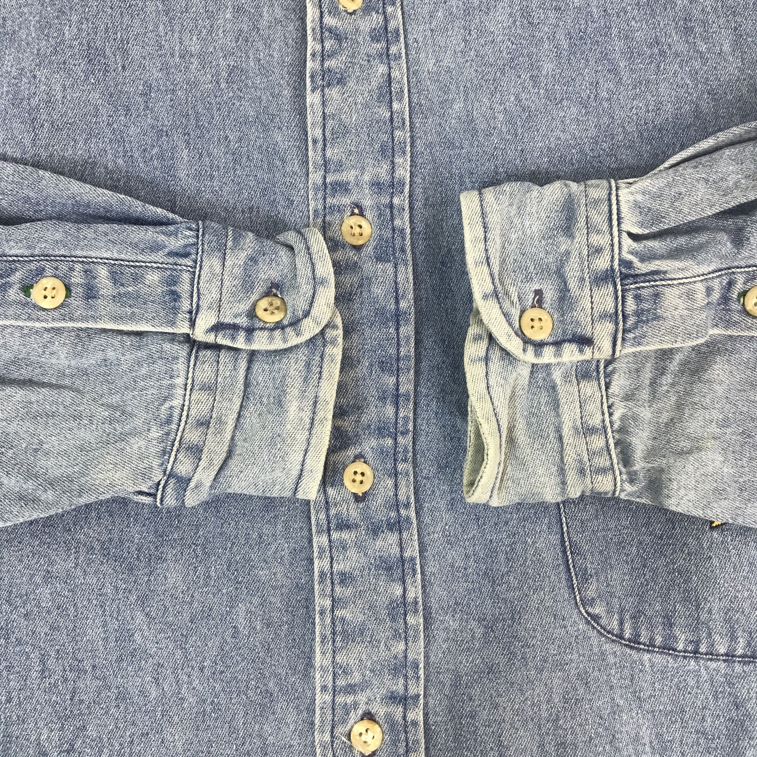 Tommy Hilfiger TOMMY HILFIGER DENIM BUTTON UP T-SHIRT K44B58 Size US L / EU 52-54 / 3 - 7 Thumbnail