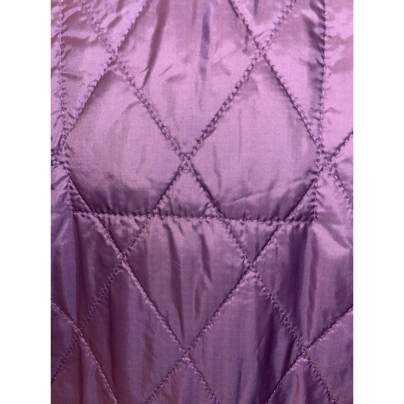 Vintage VINTAGE L.L. BEAN WOMENS VEST XS FALL SPRING WINTER Fleece Lined ZIPPER Casual Outdoor Maine Purple Size XS / US 0-2 / IT 36-38 - 7 Thumbnail