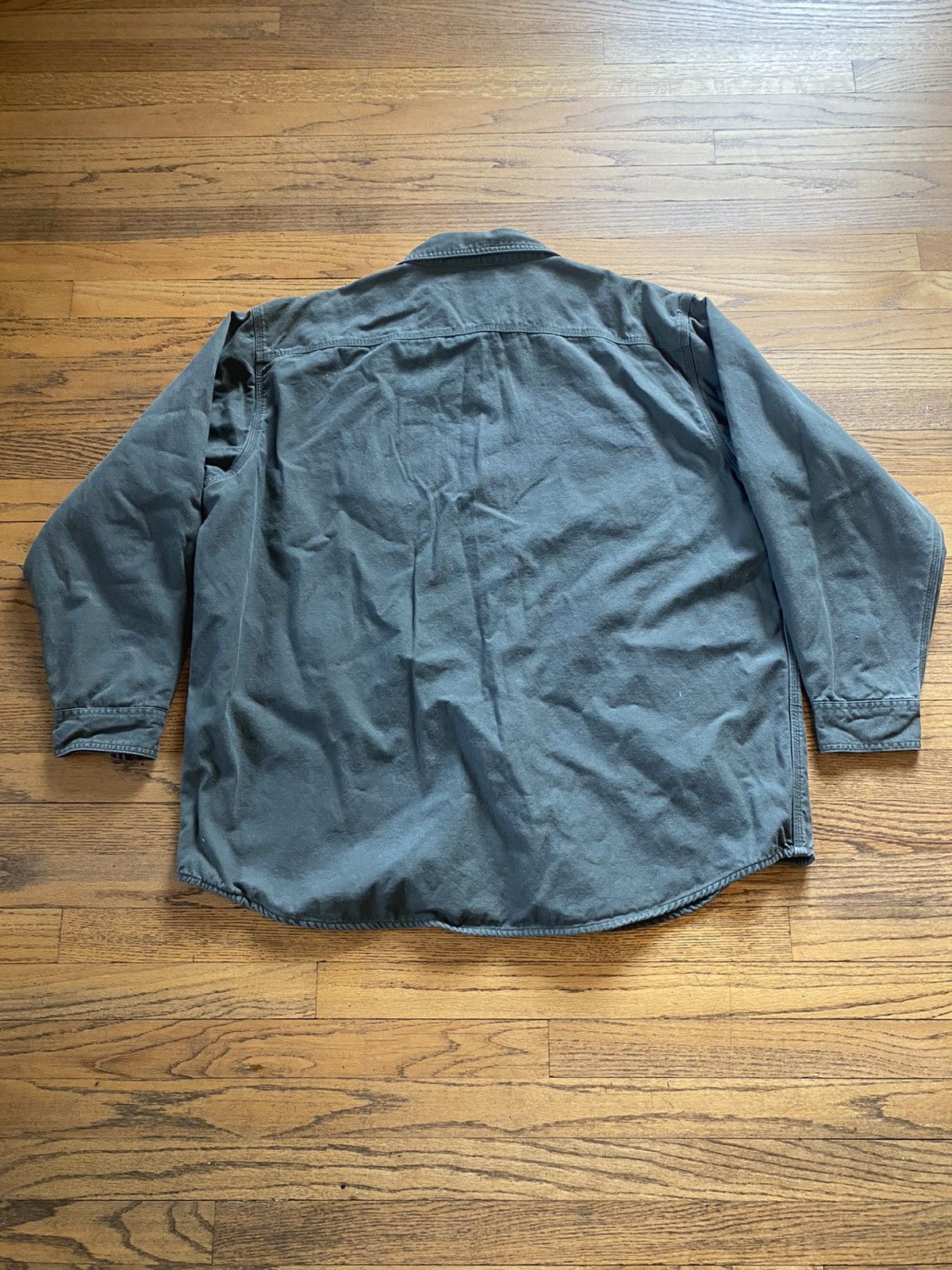 Carhartt × Vintage Vintage Snap Button MOSS Green Carhartt Jacket Size US XXL / EU 58 / 5 - 7 Thumbnail