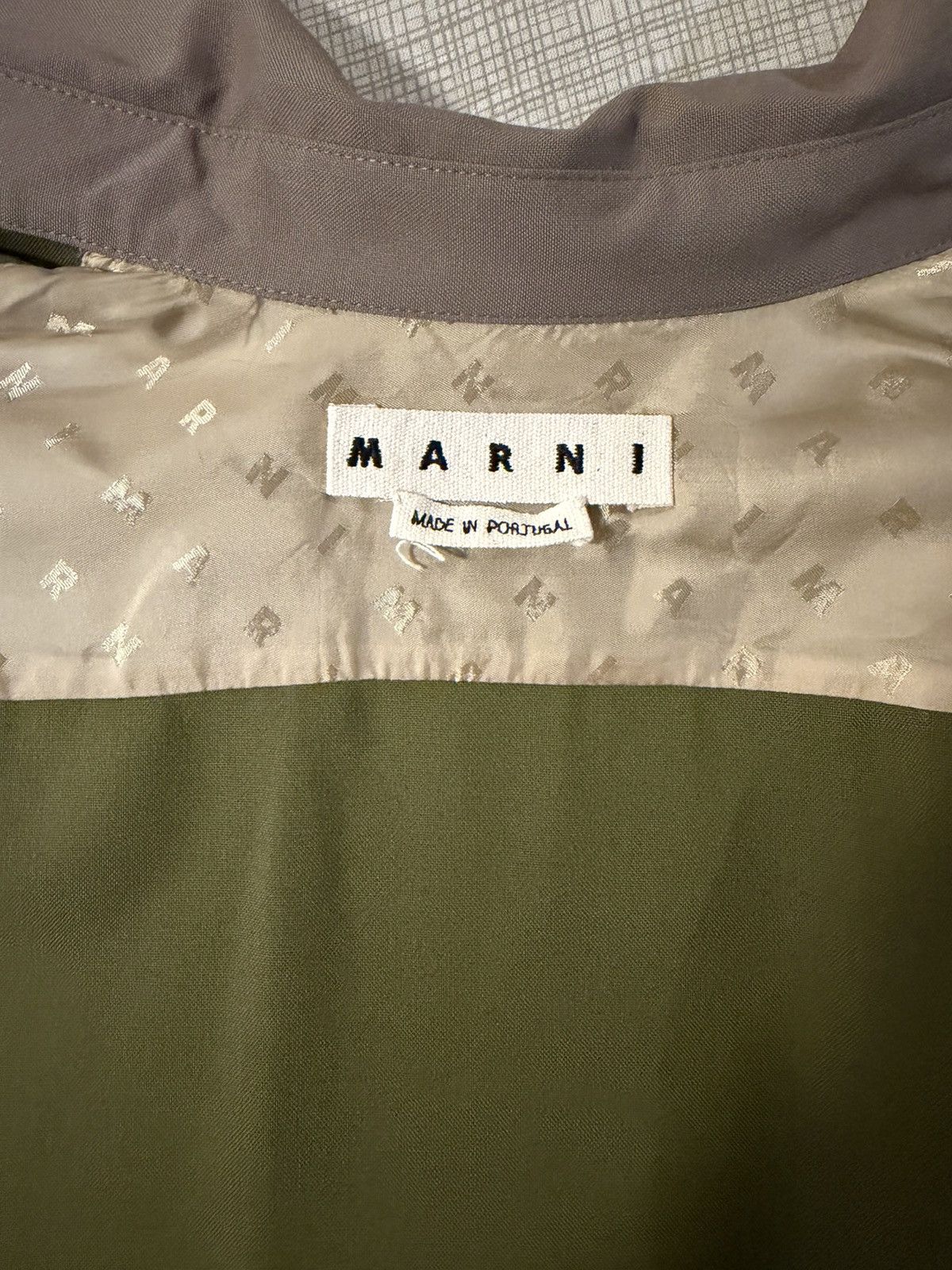 Marni Marni Oversized Ripstop Wool Shirt Size US S / EU 44-46 / 1 - 3 Thumbnail