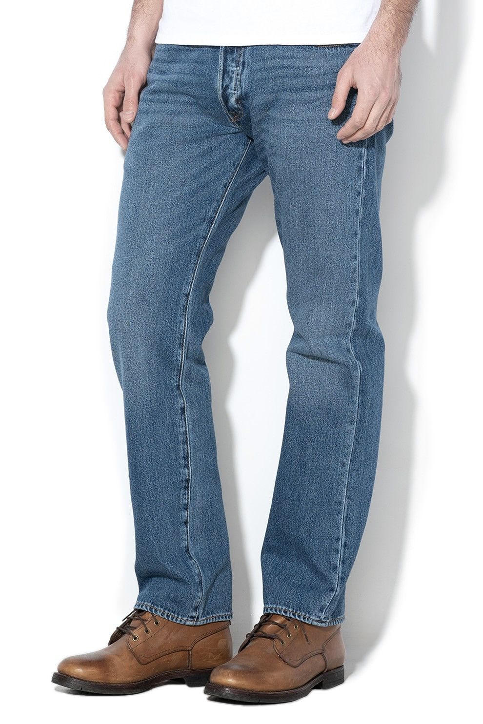 Levi's Premium 501 145 Anniversary Straight Regular Fit Denim Jeans Size US 29 - 5 Thumbnail