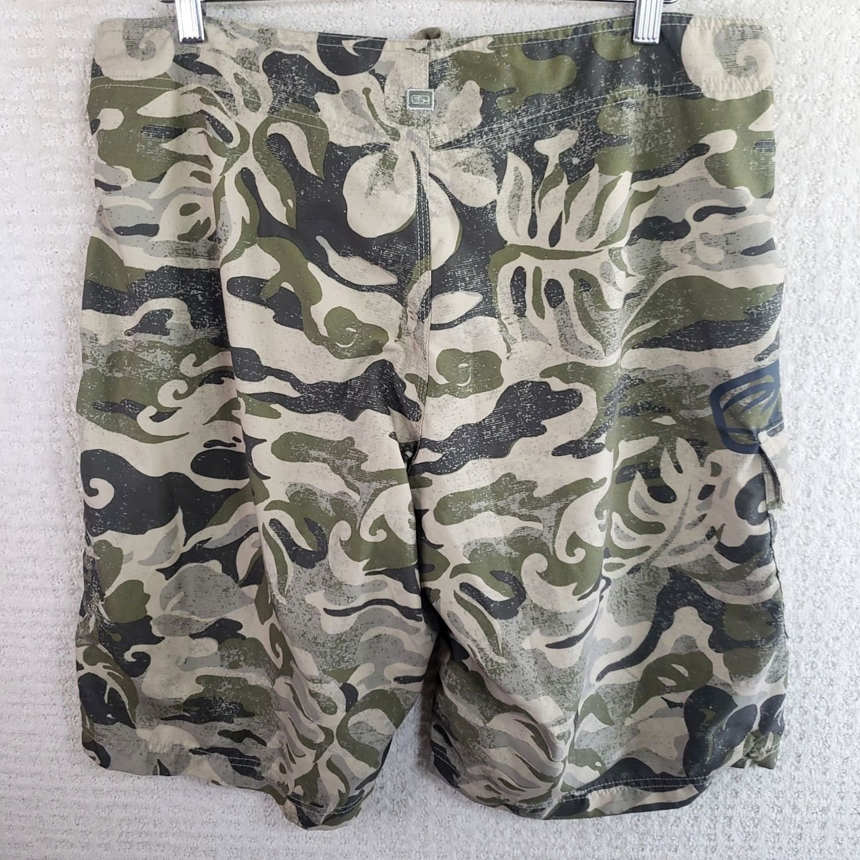Swims Honolua Mens Board Shorts 38x12 Multicolor Camo Hawaiian Beach Quick Dry UV Protection Pockets Embroidered Logo Board Shorts Mens 38 Multicolor Camo Size US 38 / EU 54 - 7 Thumbnail