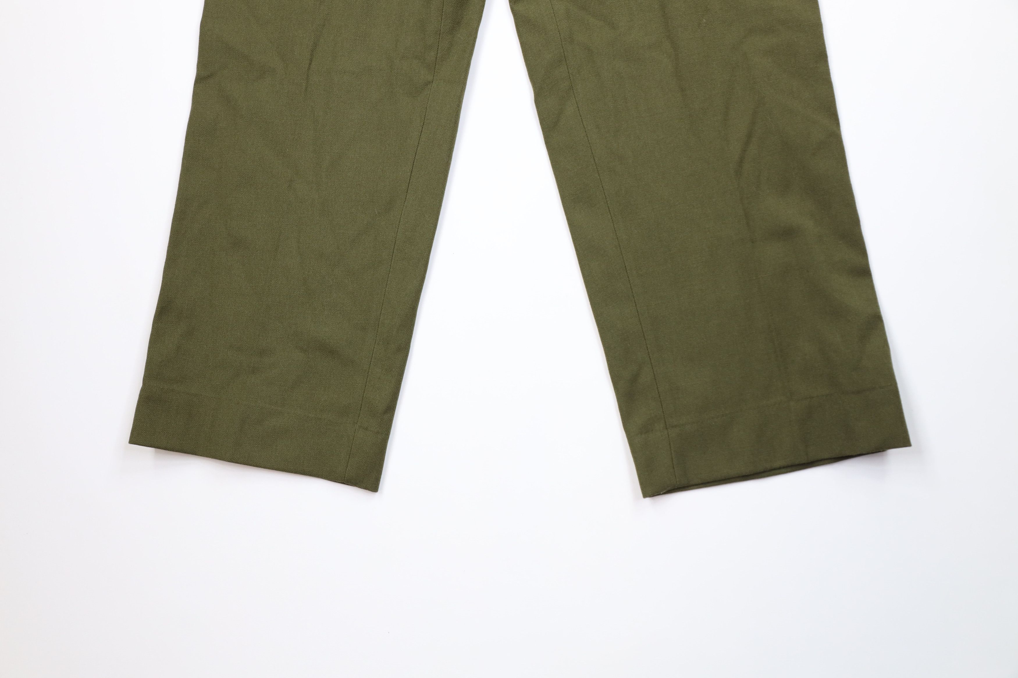 Vintage Vintage 50s Military Korean War 1951 Wide Leg Field Pants Size US 32 / EU 48 - 4 Thumbnail