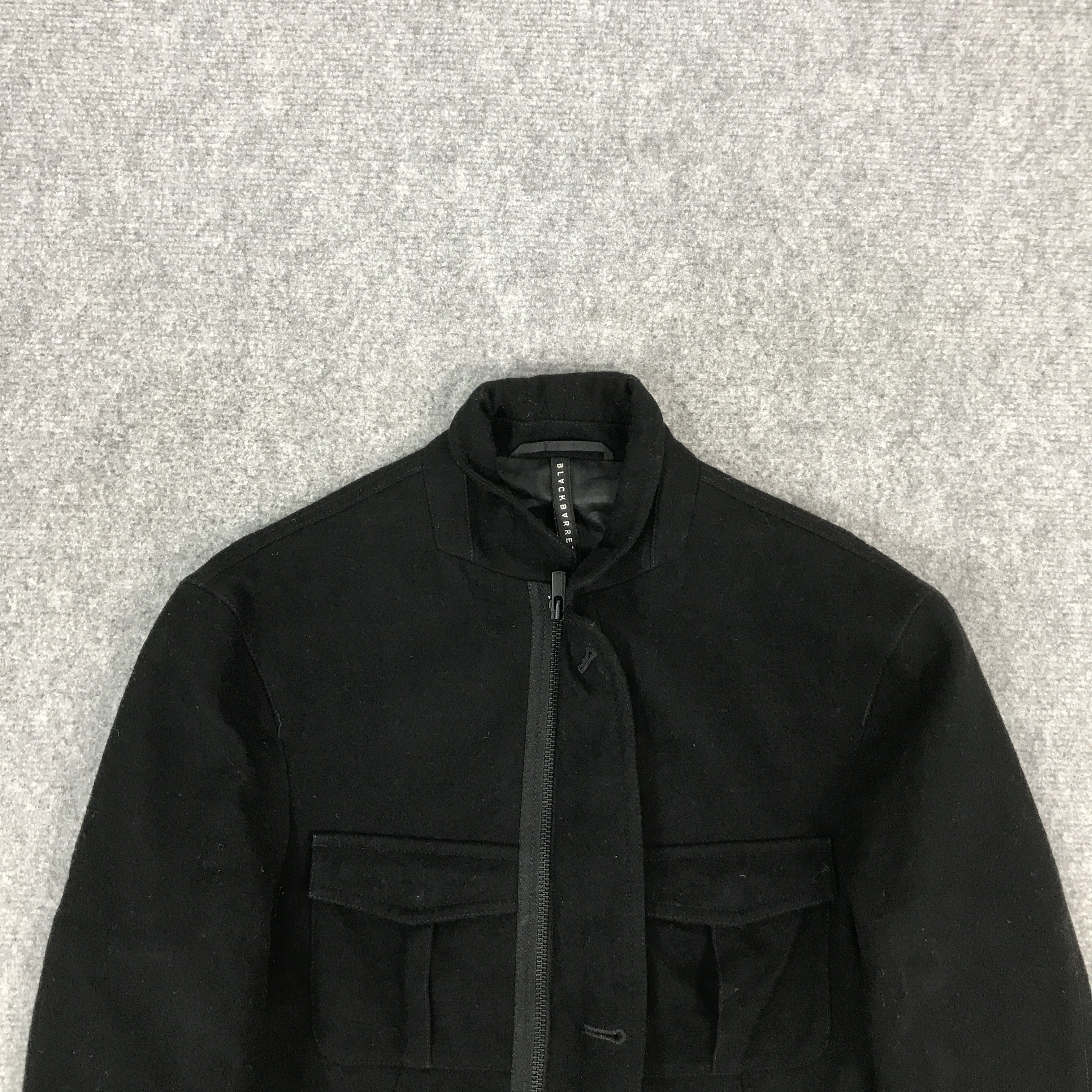 Black Barrett × Neil Barrett BLACK BARRETT BY NEIL BARRETT WOOL ZIPPER JACKET Size US S / EU 44-46 / 1 - 3 Thumbnail