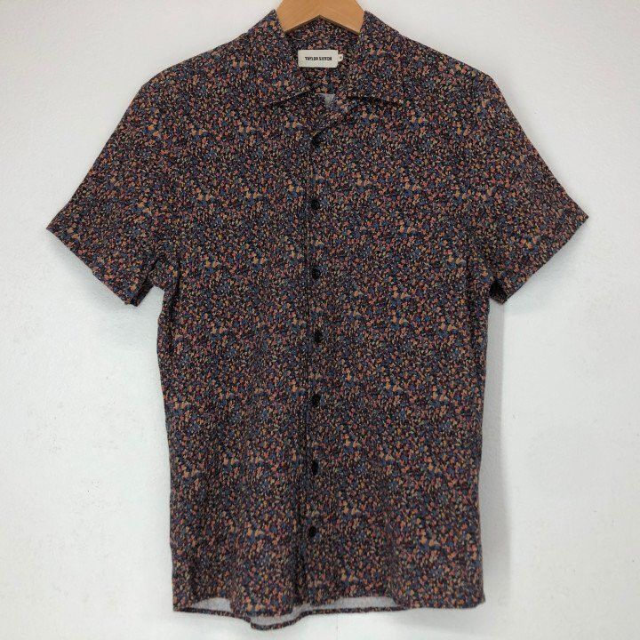 Taylor Stitch The Short Sleeve Hawthorne in Flower Field Size US XS / EU 42 / 0 - 1 Thumbnail