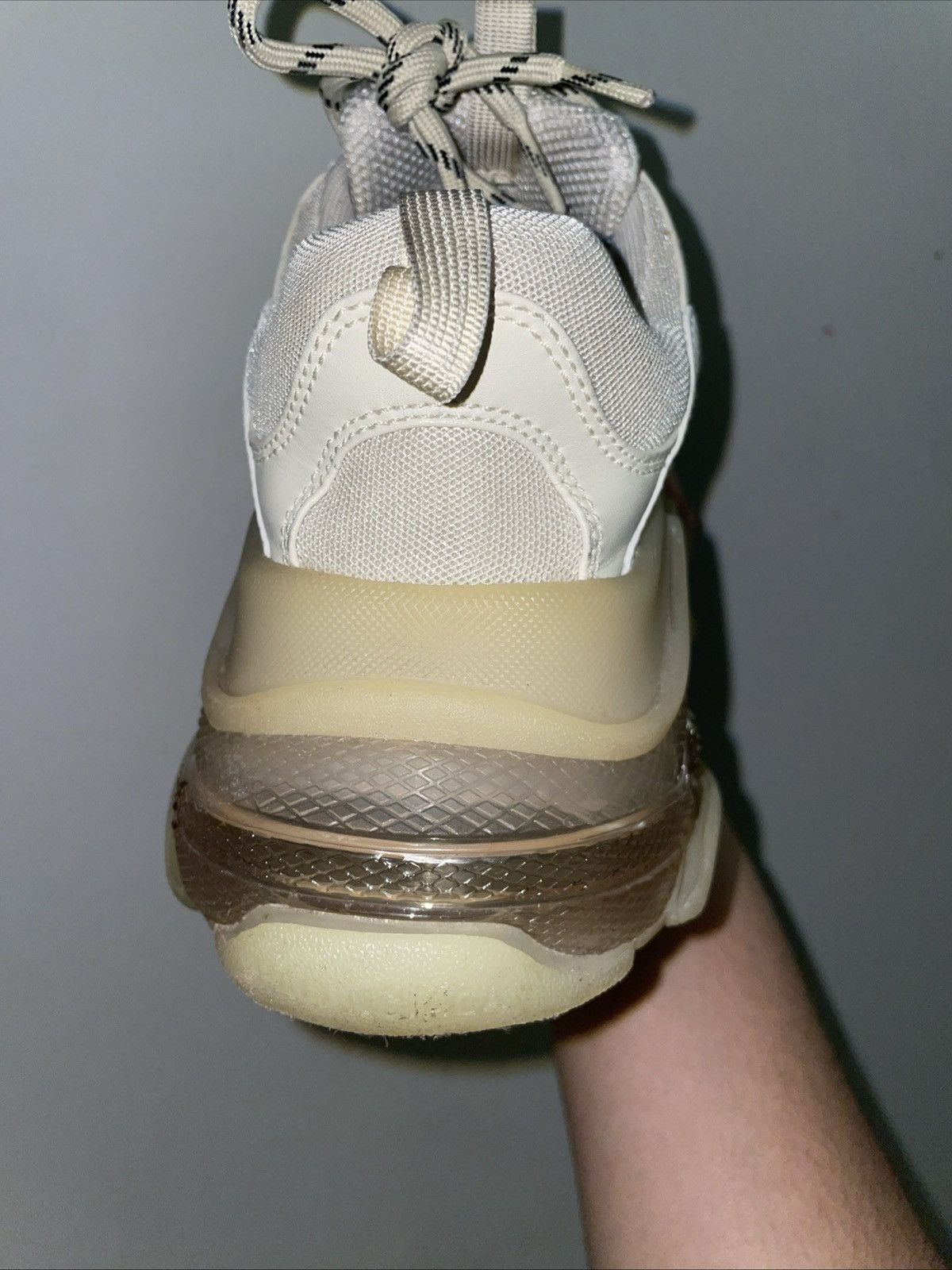 Balenciaga Balenciaga Triple S (Off White Collaboration) Size US 8 / EU 41 - 3 Thumbnail