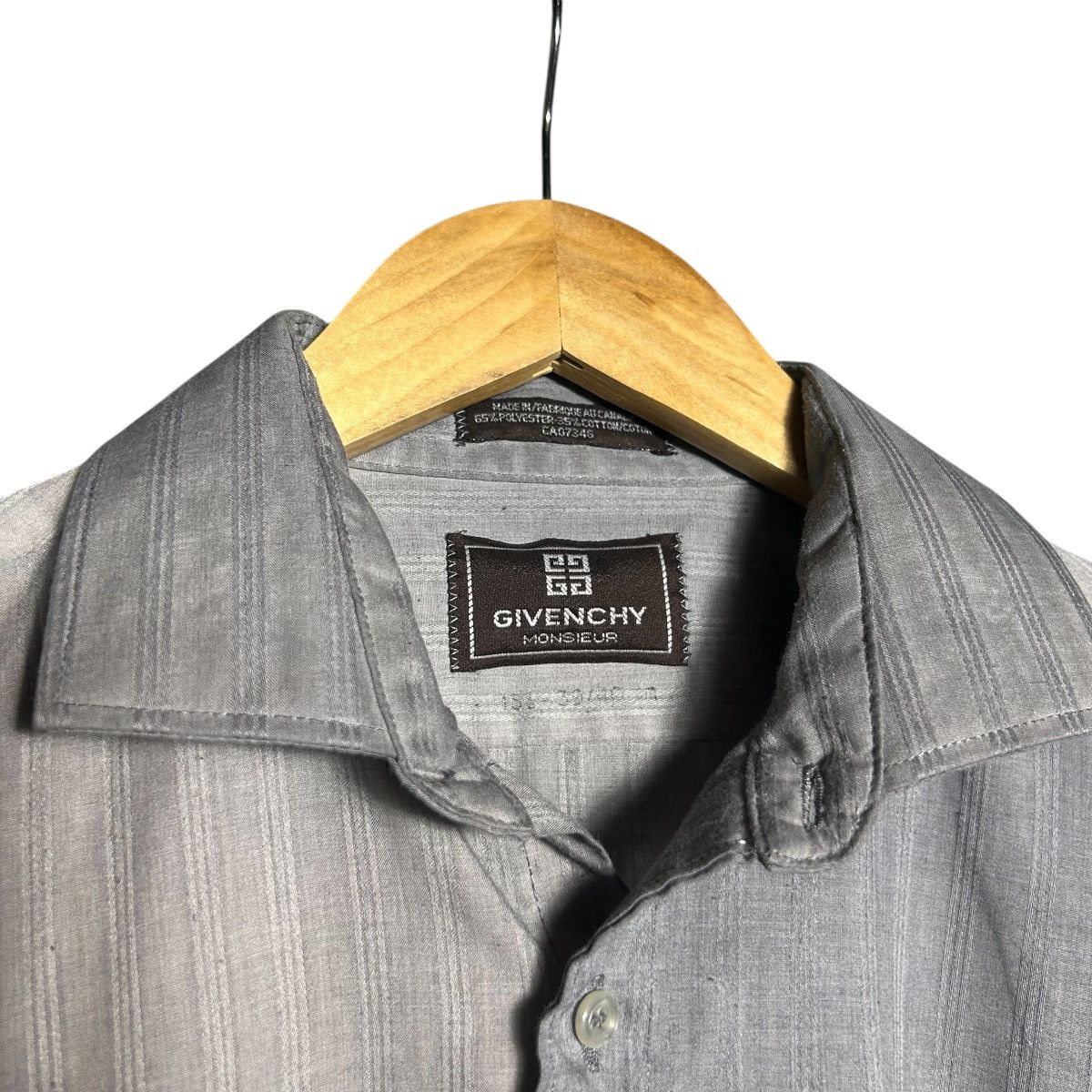Givenchy × Vintage Vintage Givenchy Button Up Shirt Size US L / EU 52-54 / 3 - 4 Thumbnail