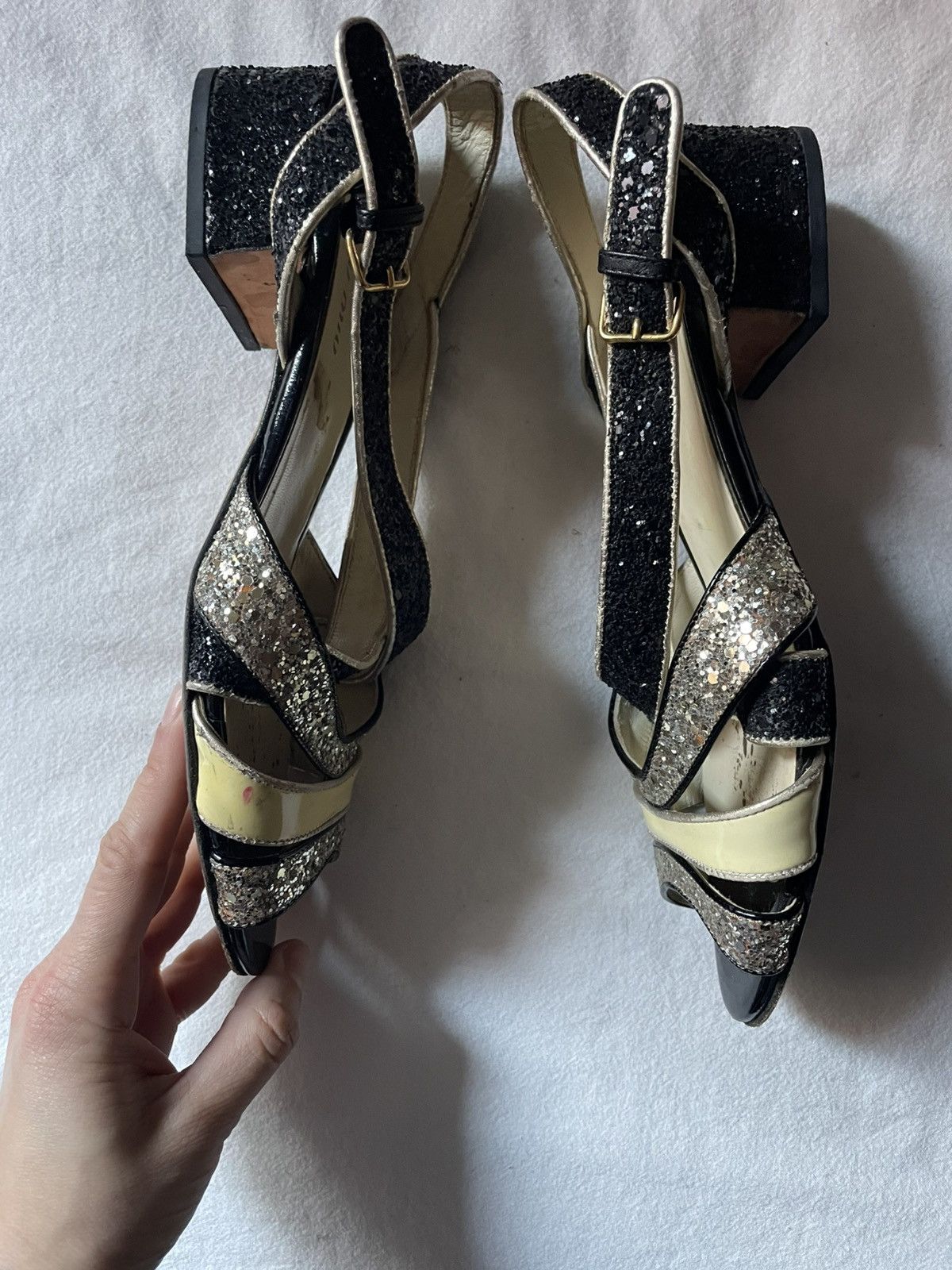 Miu Miu Miu Miu 36.5 Sandals Size US 6.5 / IT 36.5 - 5 Thumbnail