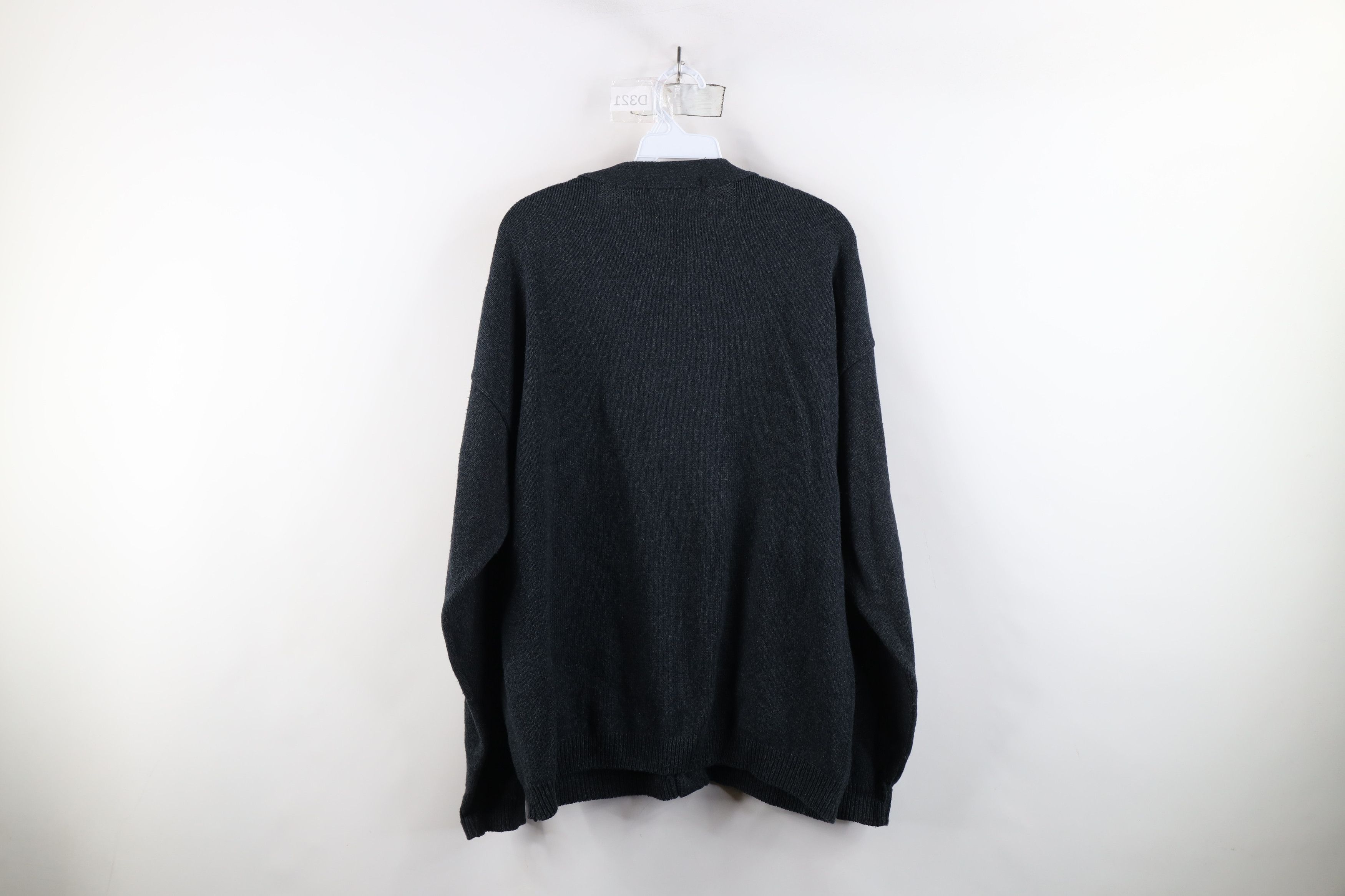 Vintage Vintage 90s Streetwear Cotton Knit Cardigan Sweater USA Size US L / EU 52-54 / 3 - 9 Thumbnail