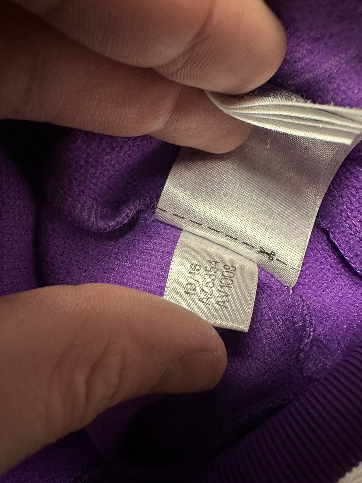 Adidas × Vintage Vintage adidas Real Madrid track jacket purple size m Size US M / EU 48-50 / 2 - 8 Thumbnail