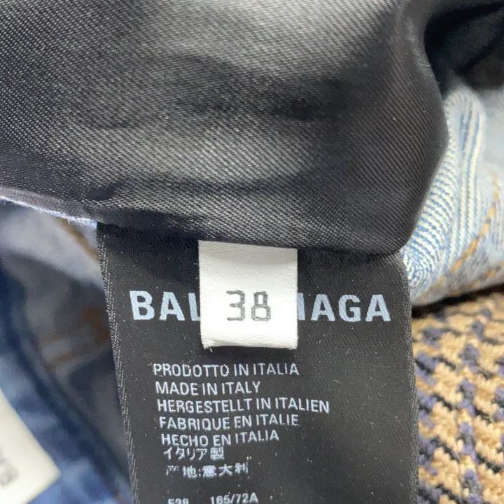 Balenciaga Balenciaga Balenciaga FW21 Checkered Midi Skirt -2507 Size US 38 / EU 54 - 5 Thumbnail