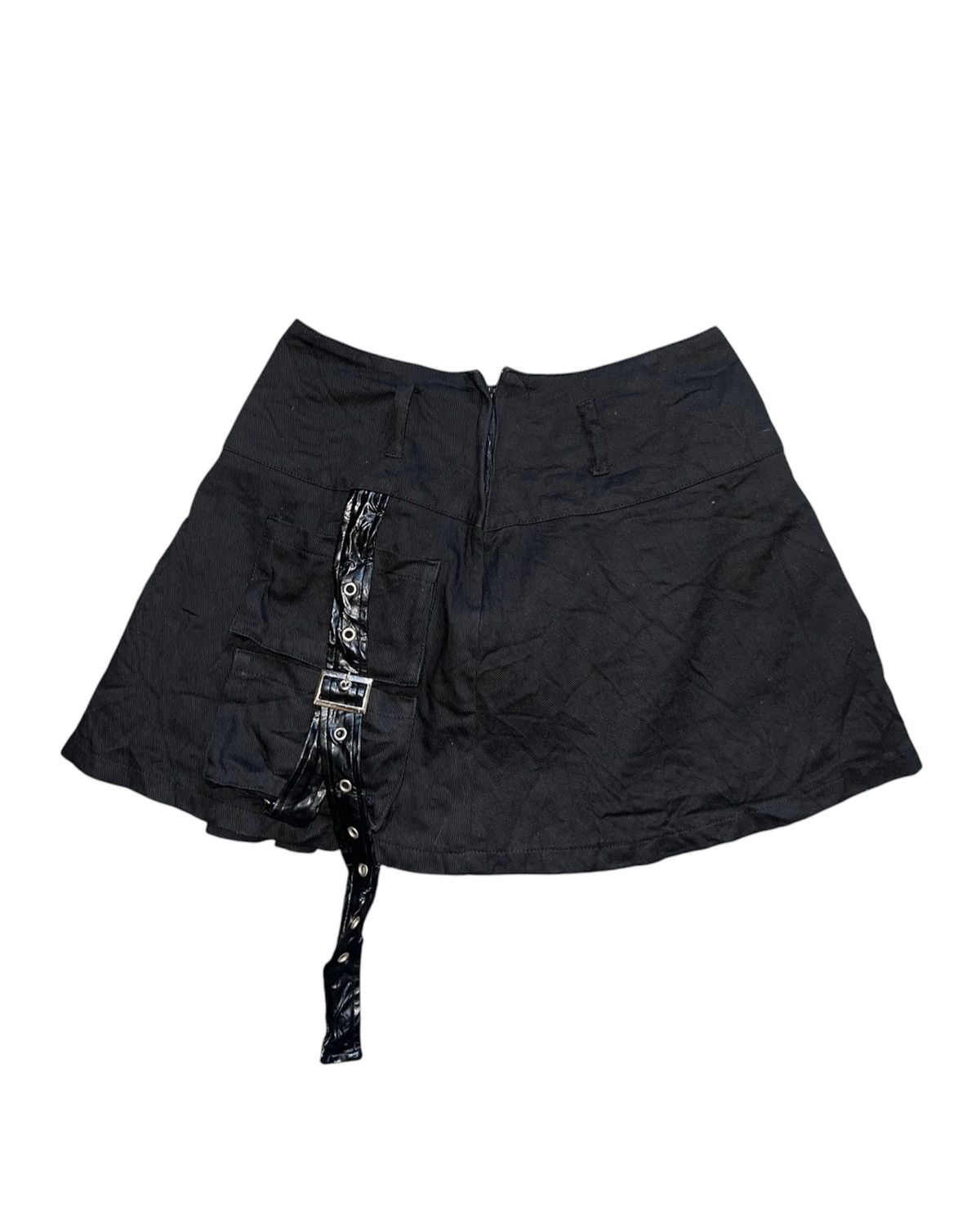 Japanese Brand Bodyline leather pocket mini skirt ♠️🧛🏻‍♀️ Size 26" / US 2 / IT 38 - 3 Thumbnail